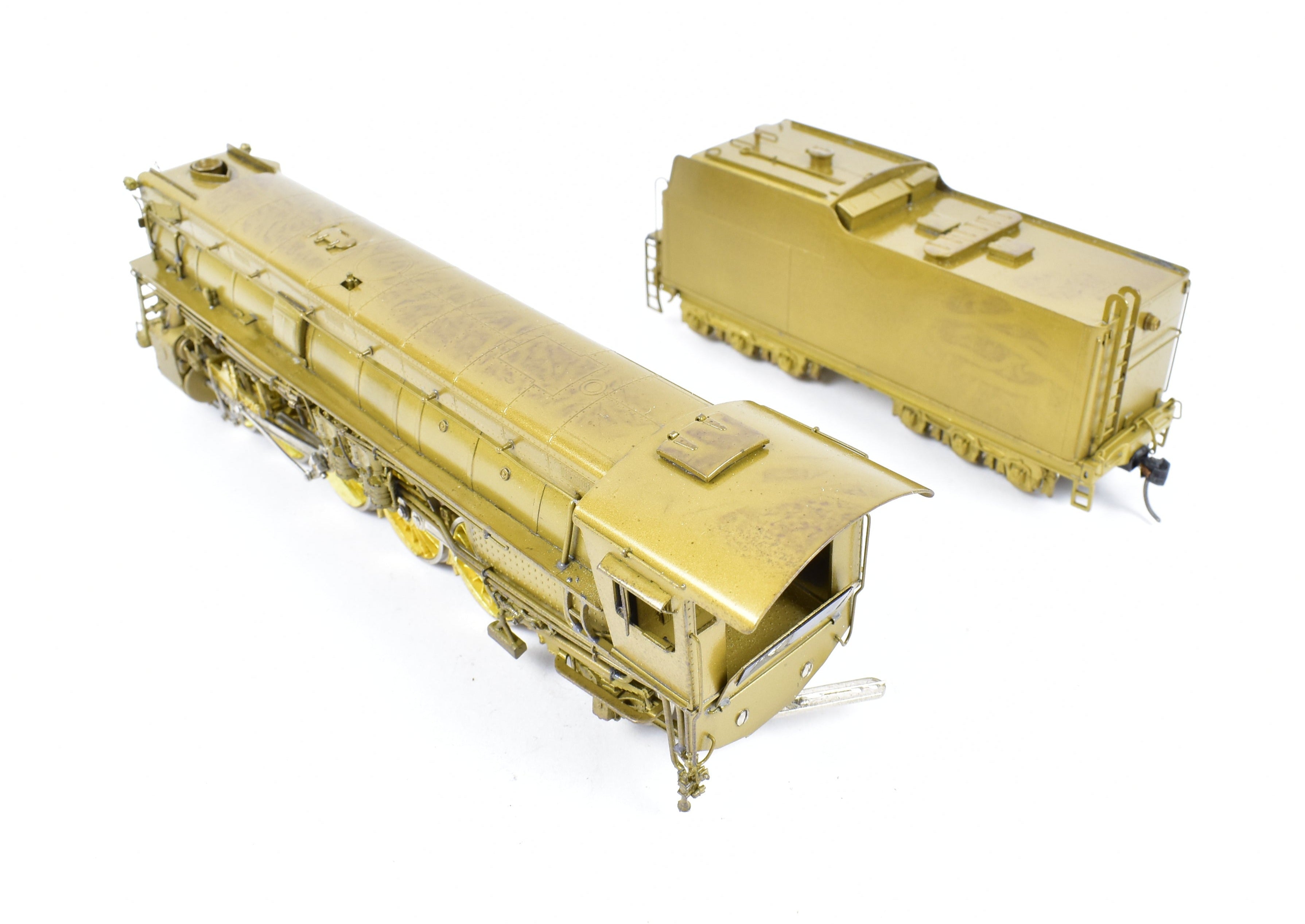 HO Scale Brass Alco Models Southern Pacific (SP) MT - 2 4 - 8 - 2 Steam Locomotive Model