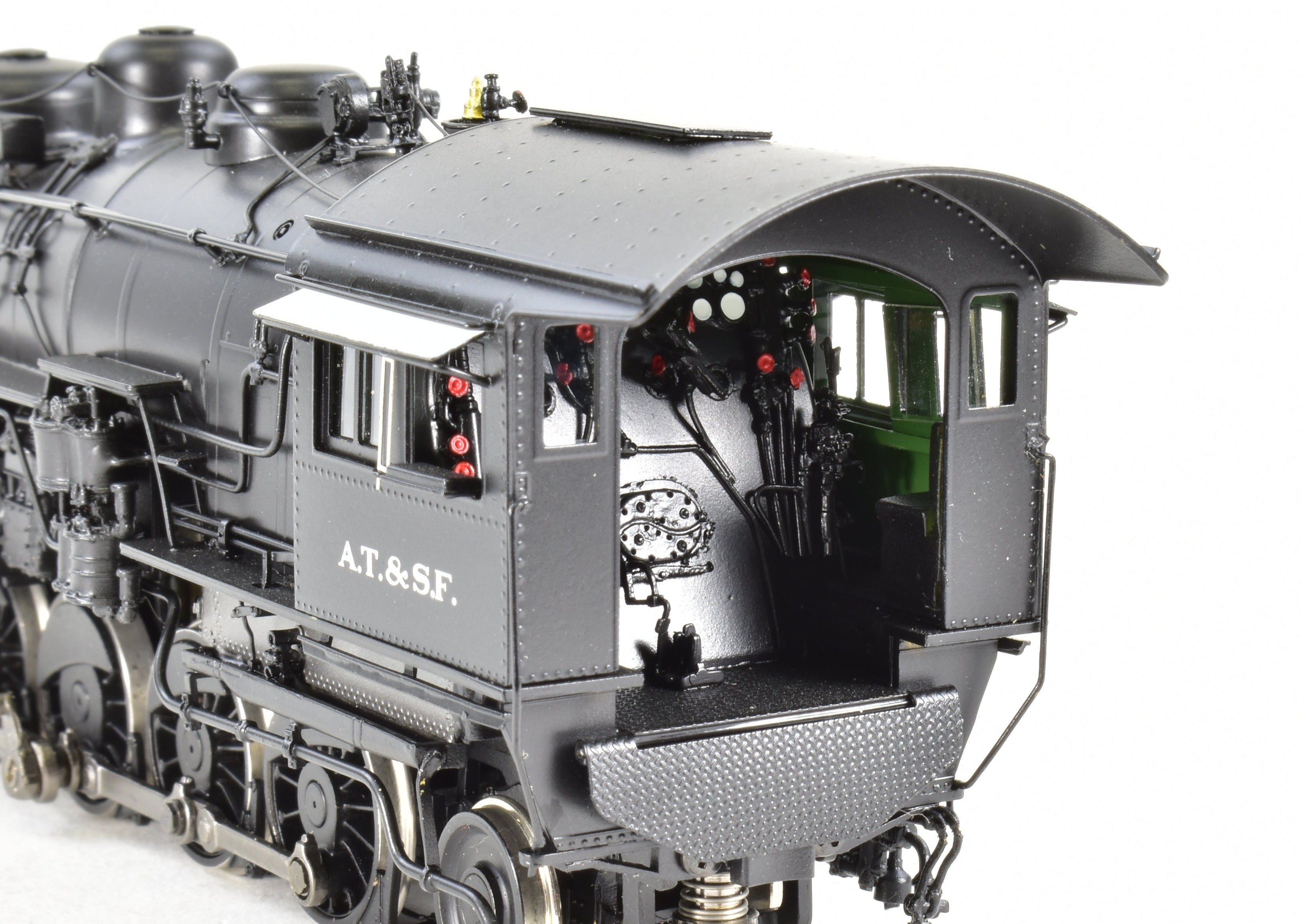 HO Scale Brass ATSF - Santa Fe 2-10-2 #920 Factory Painted Division Point Model