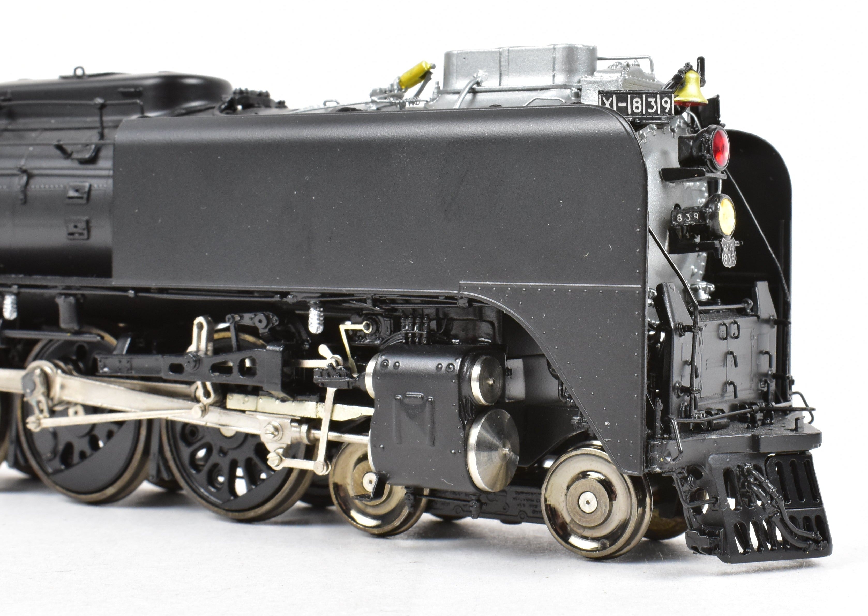 HO Scale Brass UP Union Pacific FEF - 3 4 - 8 - 4 FP No. 839 Triple Stack Model by Overland Models