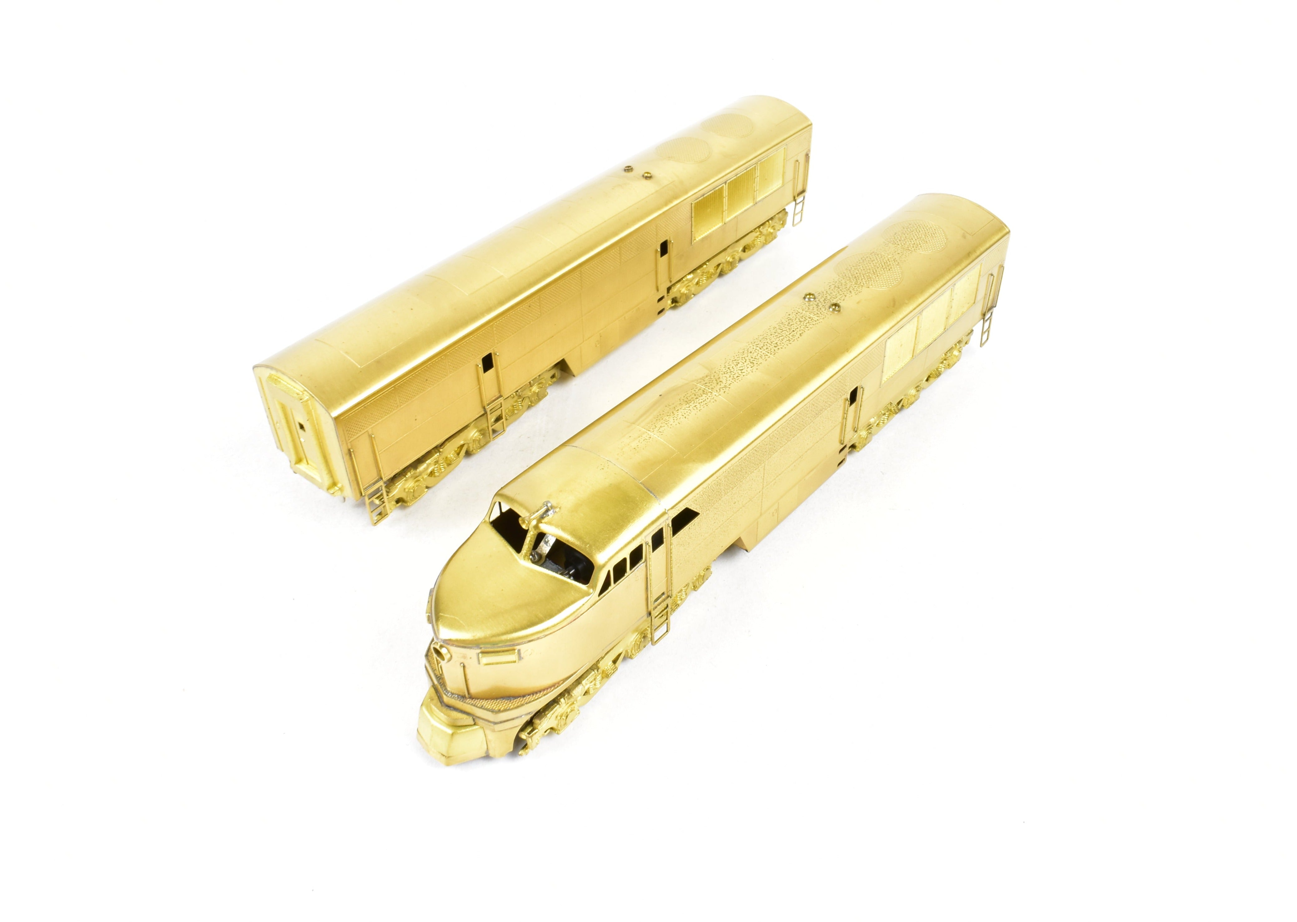 HO Scale Brass Red Ball FM 2000 HP A/B Set with Can Motor Upgrade