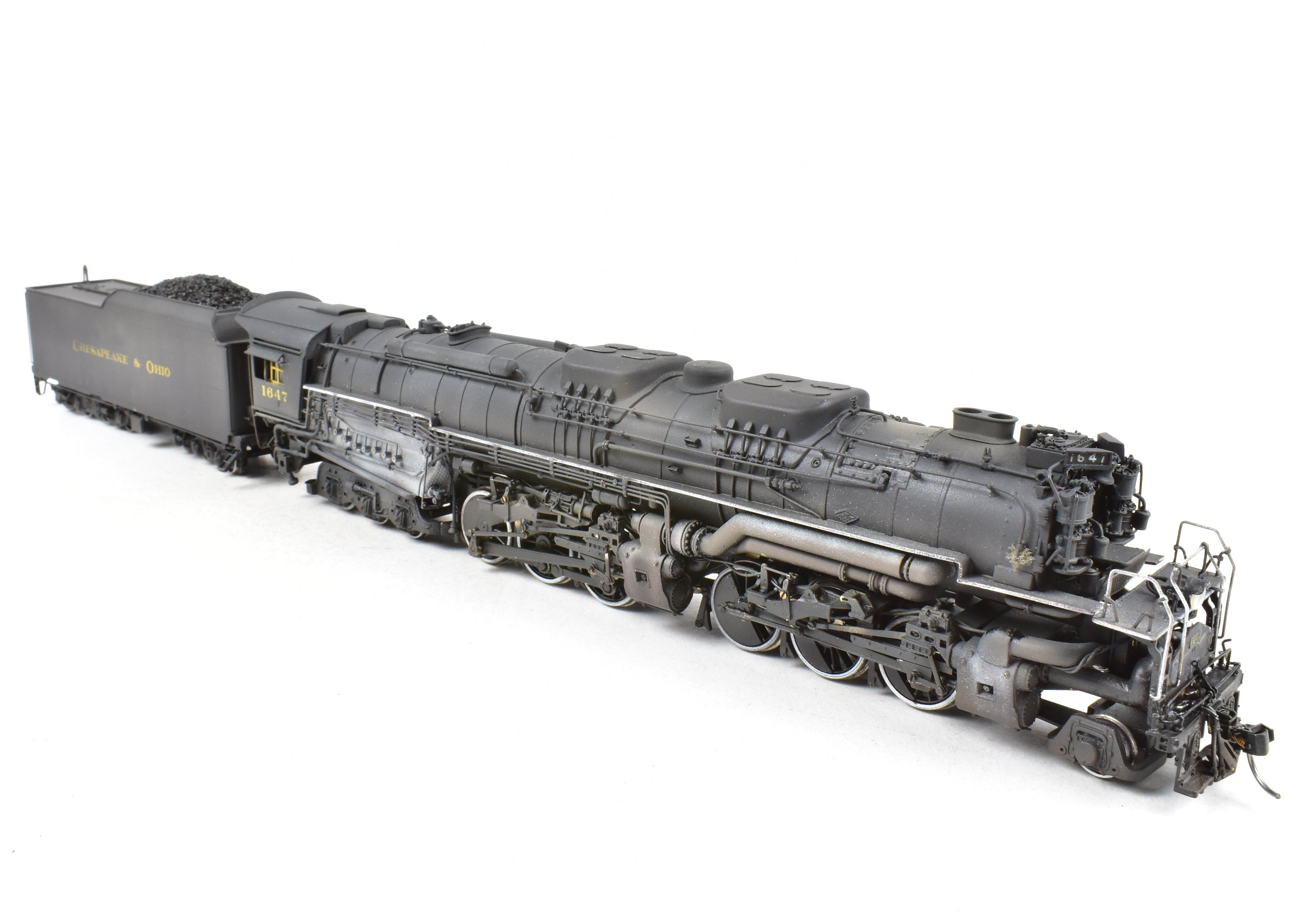 HO Brass Key Imports C&O Chesapeake & Ohio 2-6-6-6 Allegheny #1647 DCC Sound Model