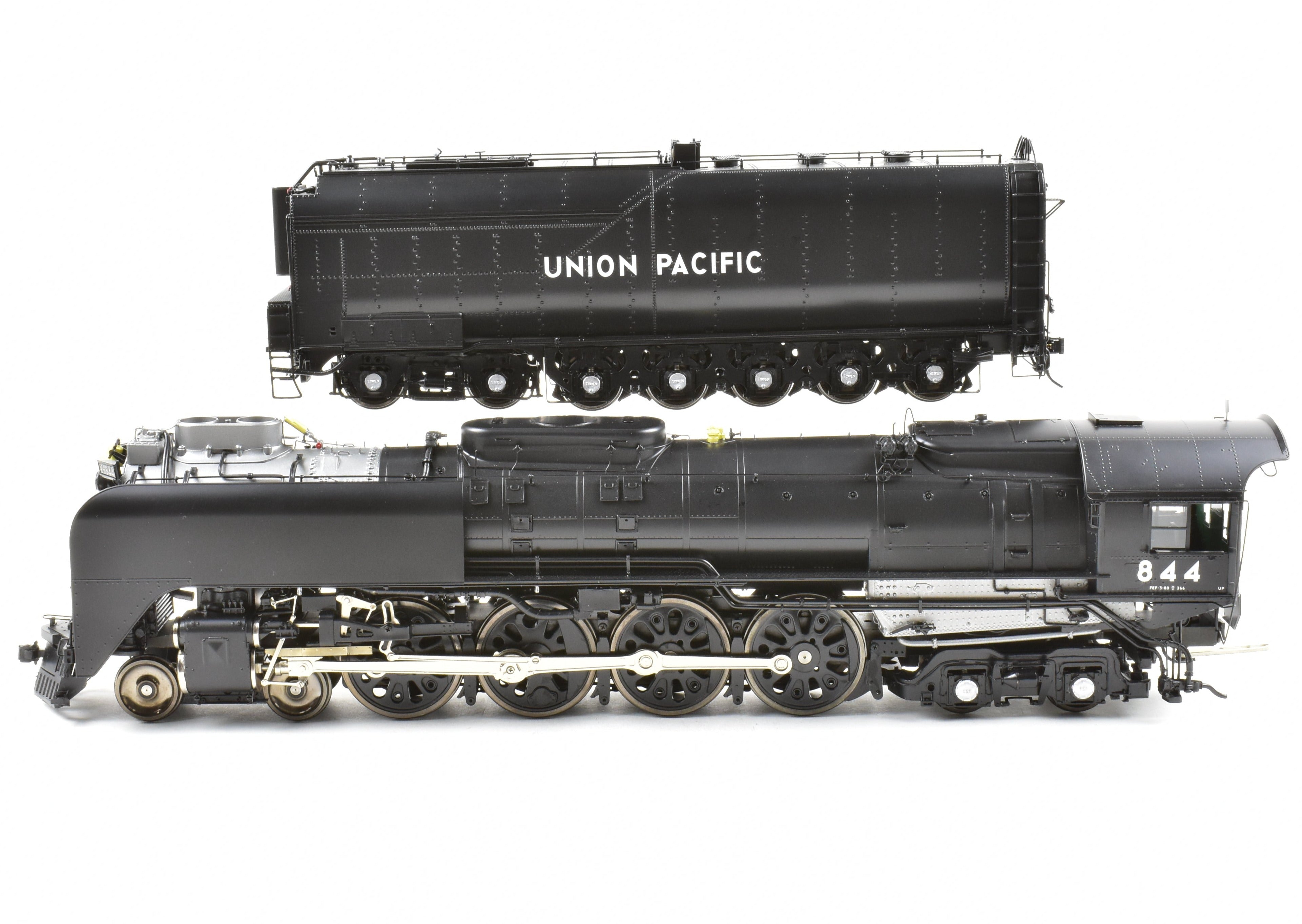 O Scale Model Train - Overland Models, Inc. Union Pacific FEF - 3 4 - 8 - 4 Steam Locomotive from the 1996 - 1997 Excursion Era