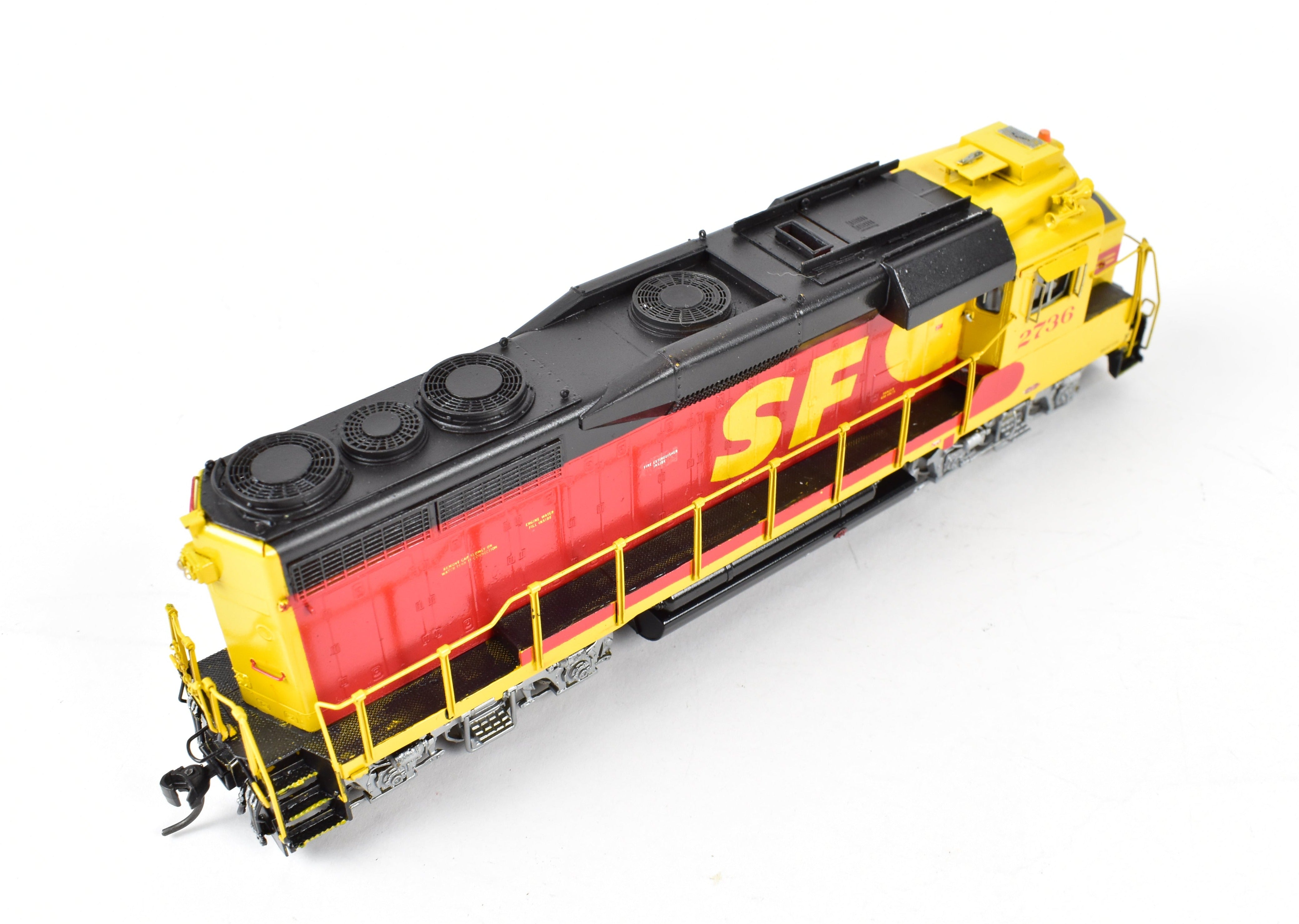 HO Scale Brass Model Train by Overland Models Inc. (OMI) - AT&SF Santa Fe EMD GP30u Rebuild in SPSF Merger Kodachrome Paint Scheme