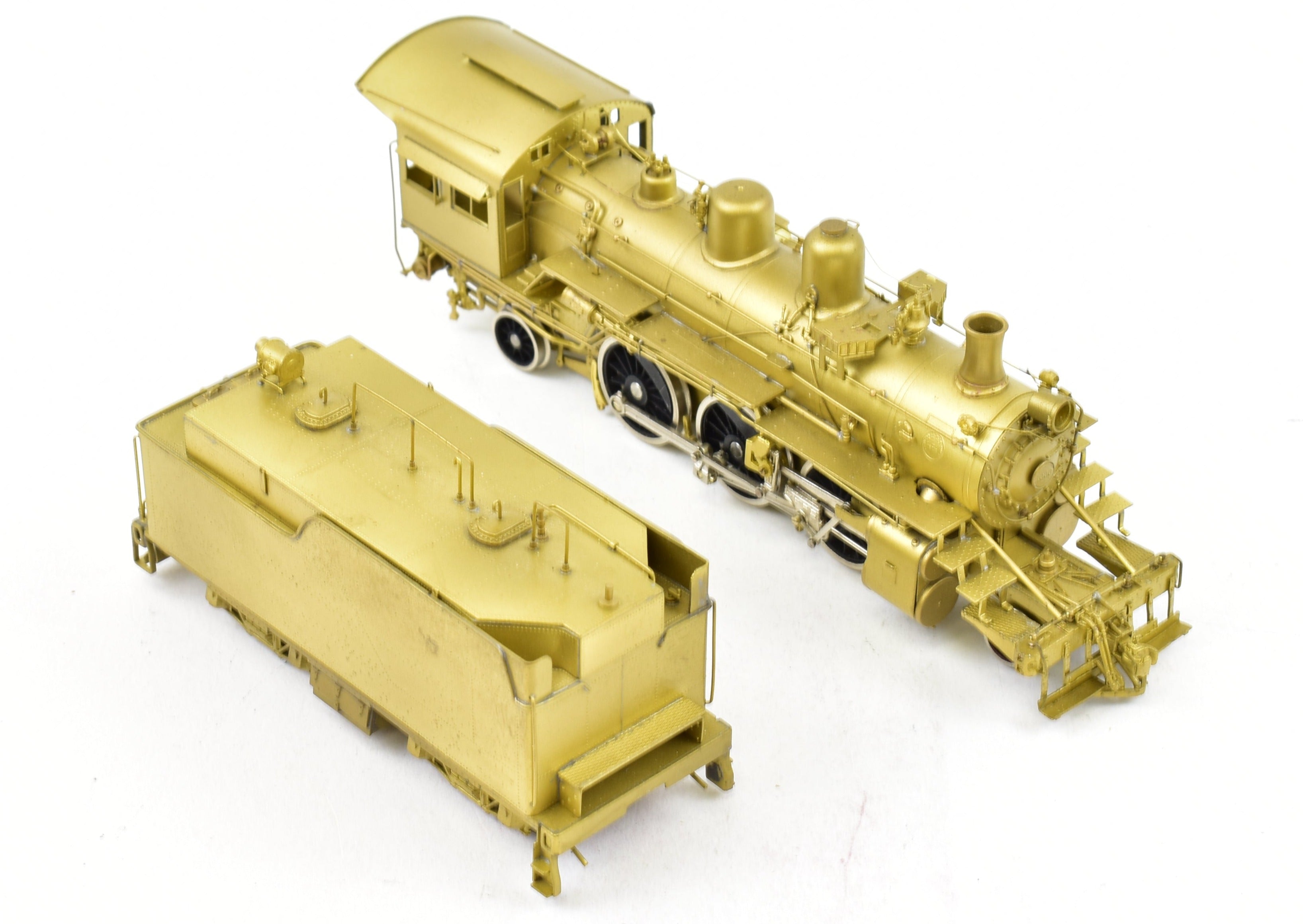 HO Brass Key Imports ATSF Santa Fe 1000 Class 2-6-2 Prairie Model with Spares