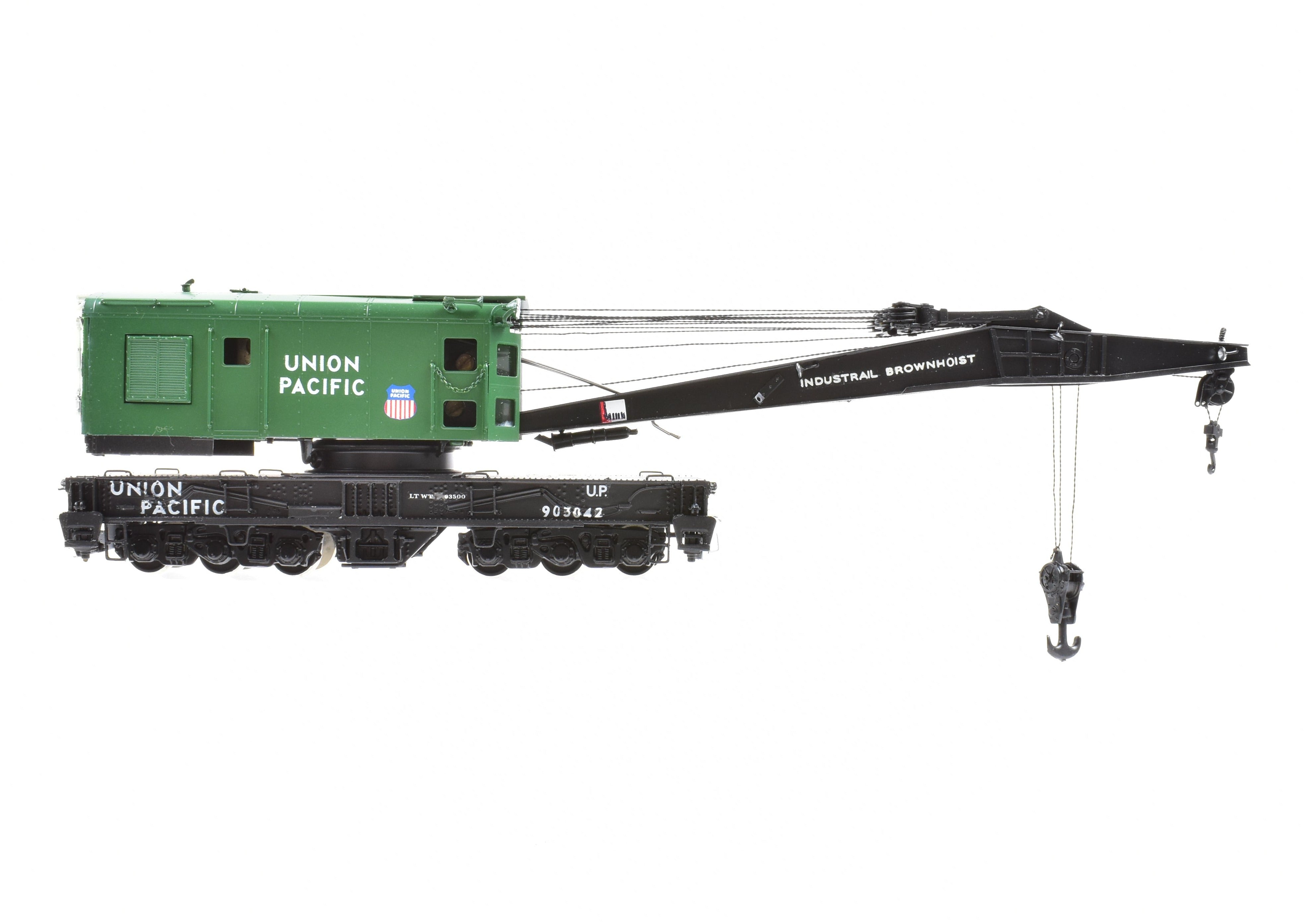 HO Brass OMI Union Pacific 200-Ton Crane Custom Painted by Overland Models