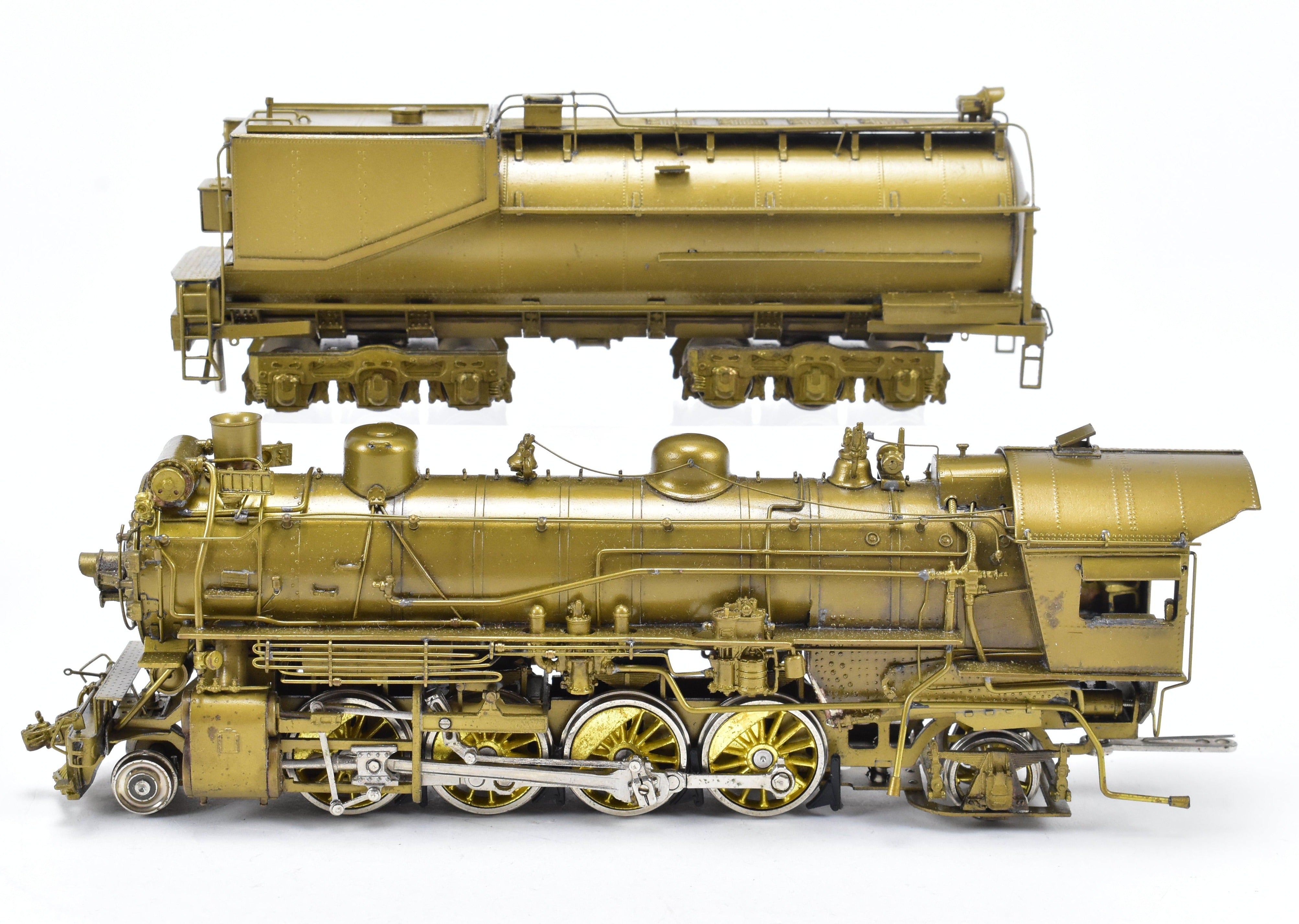 HO Scale Brass ALCO Model Train Southern Pacific MK - 6 2 - 8 - 2 Locomotive Upgraded with NWSL Gearbox