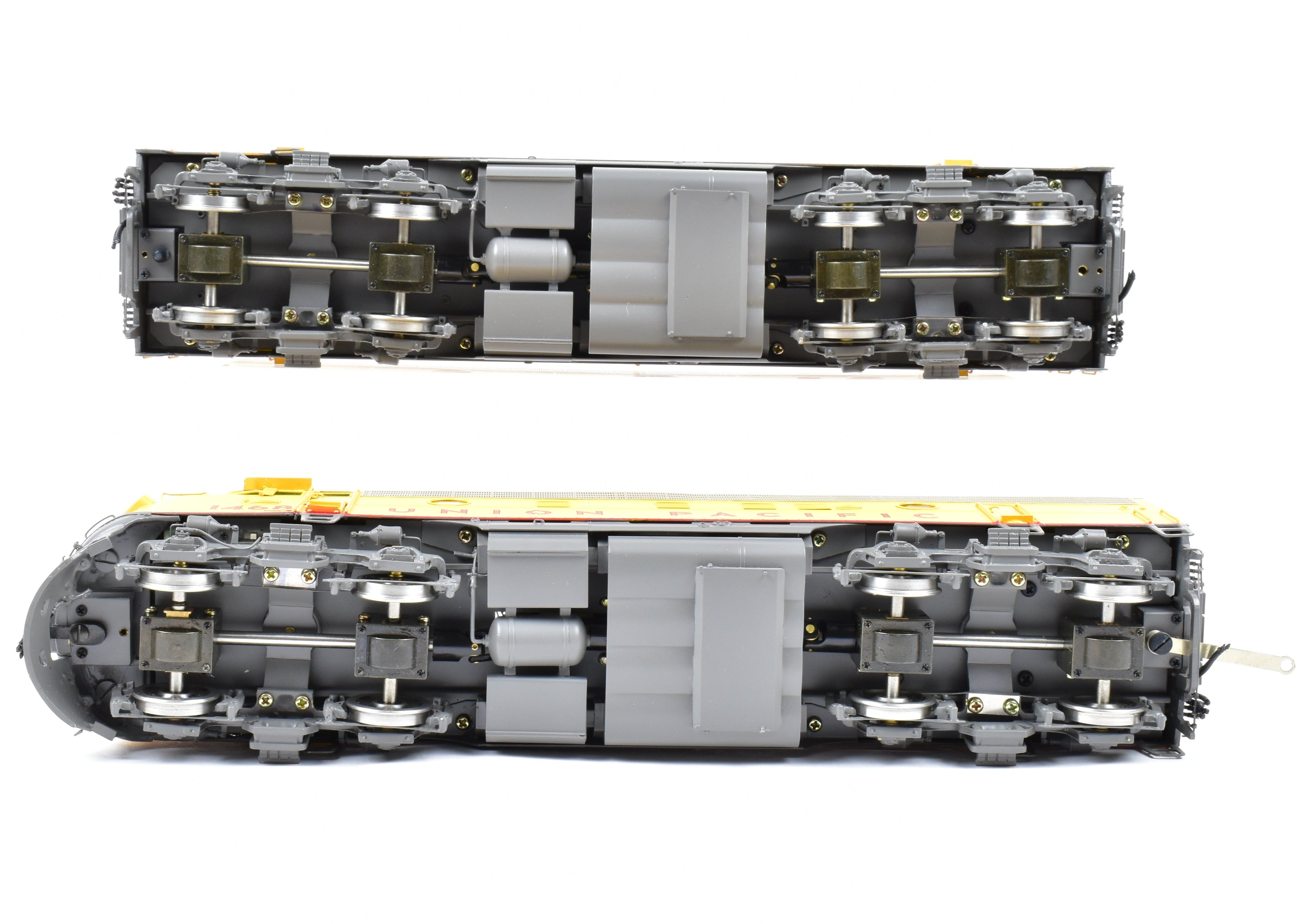 O Scale Brass Key Imports Union Pacific EMD F - 7A/B Locomotive Set with Factory Painting, Model No. 1468 & 1468B