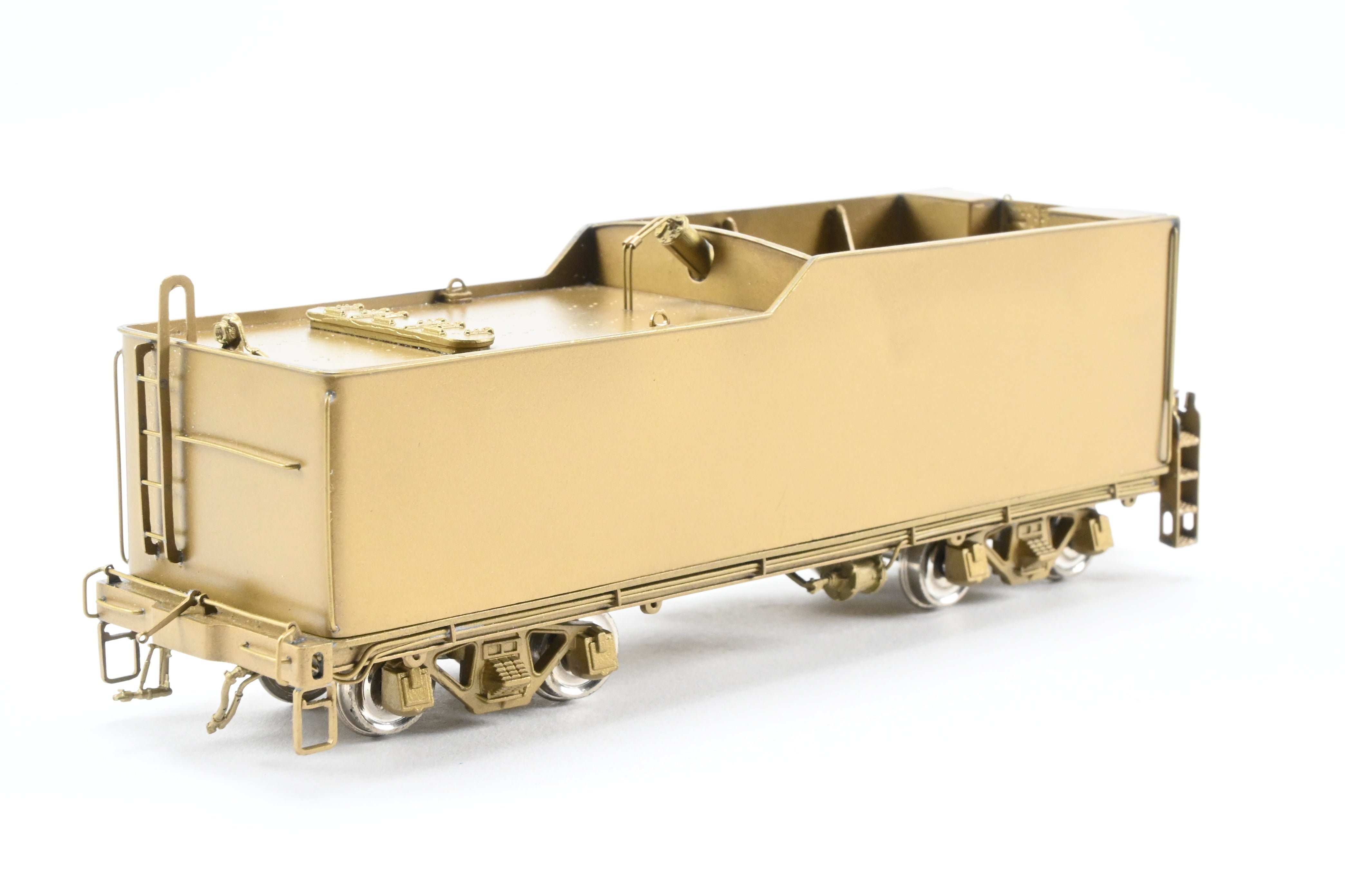 HO Scale Brass Model Train - Overland Models SLSF - Frisco 4300 4-8-2 Mountain Locomotive with Sagami Replacement Can Motor