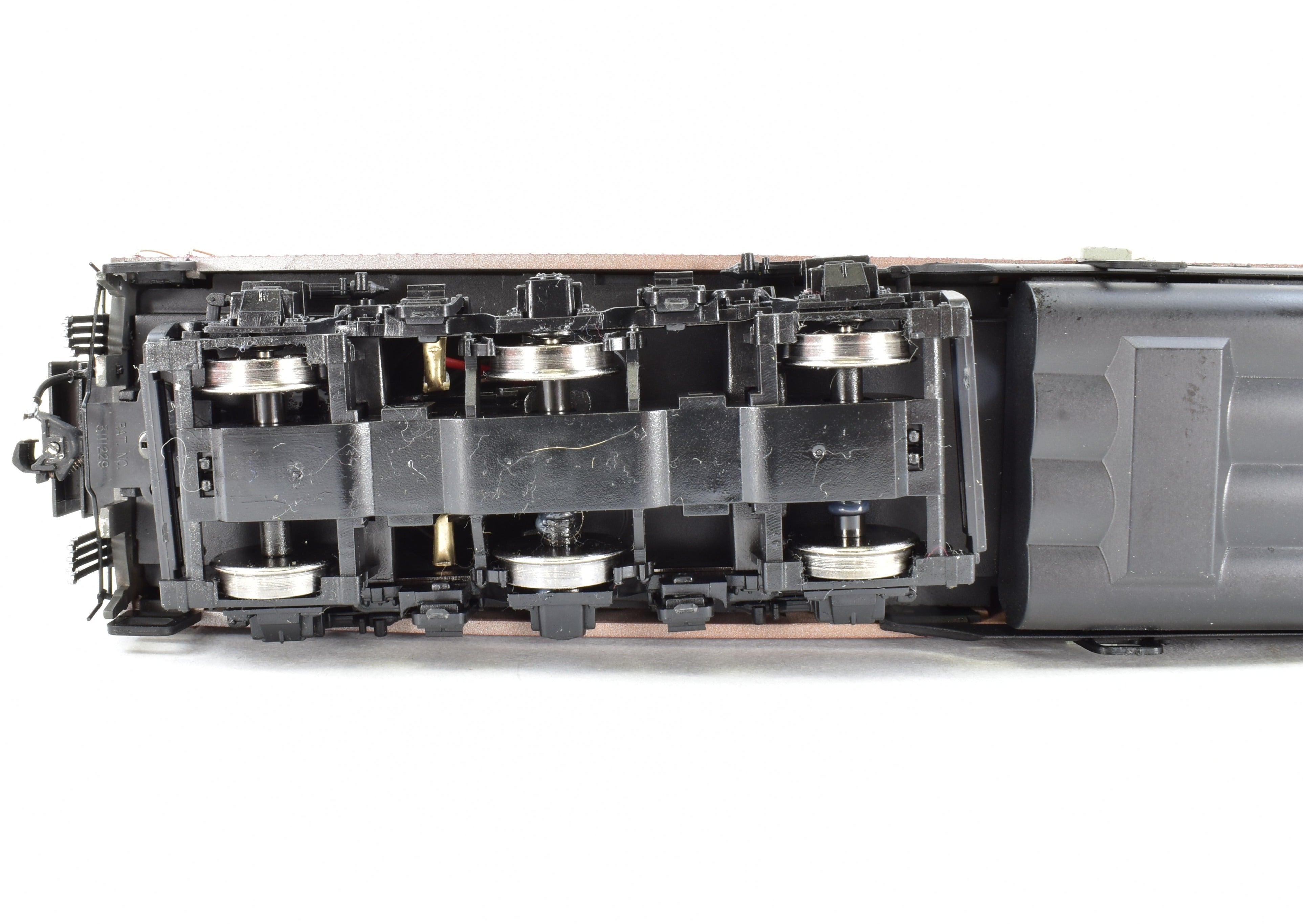 Broadway Limited Imports MILW Milwaukee Road E6A/A Set with QSI DCC, Sound & Spare Parts