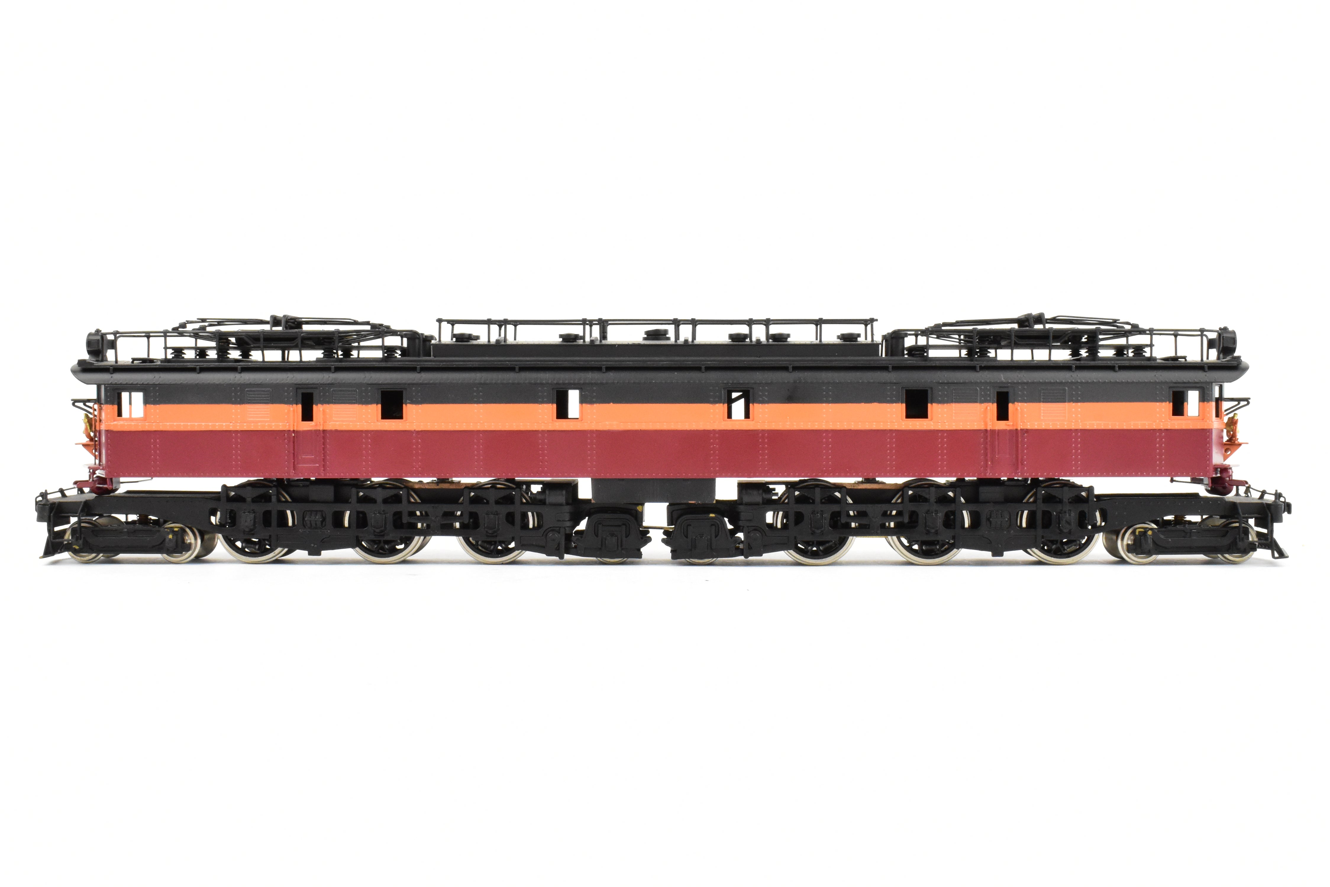 HO Scale Custom Brass Milwaukee Road EP - 3 Boxcab Electric Locomotive Model with Factory Painted Finish
