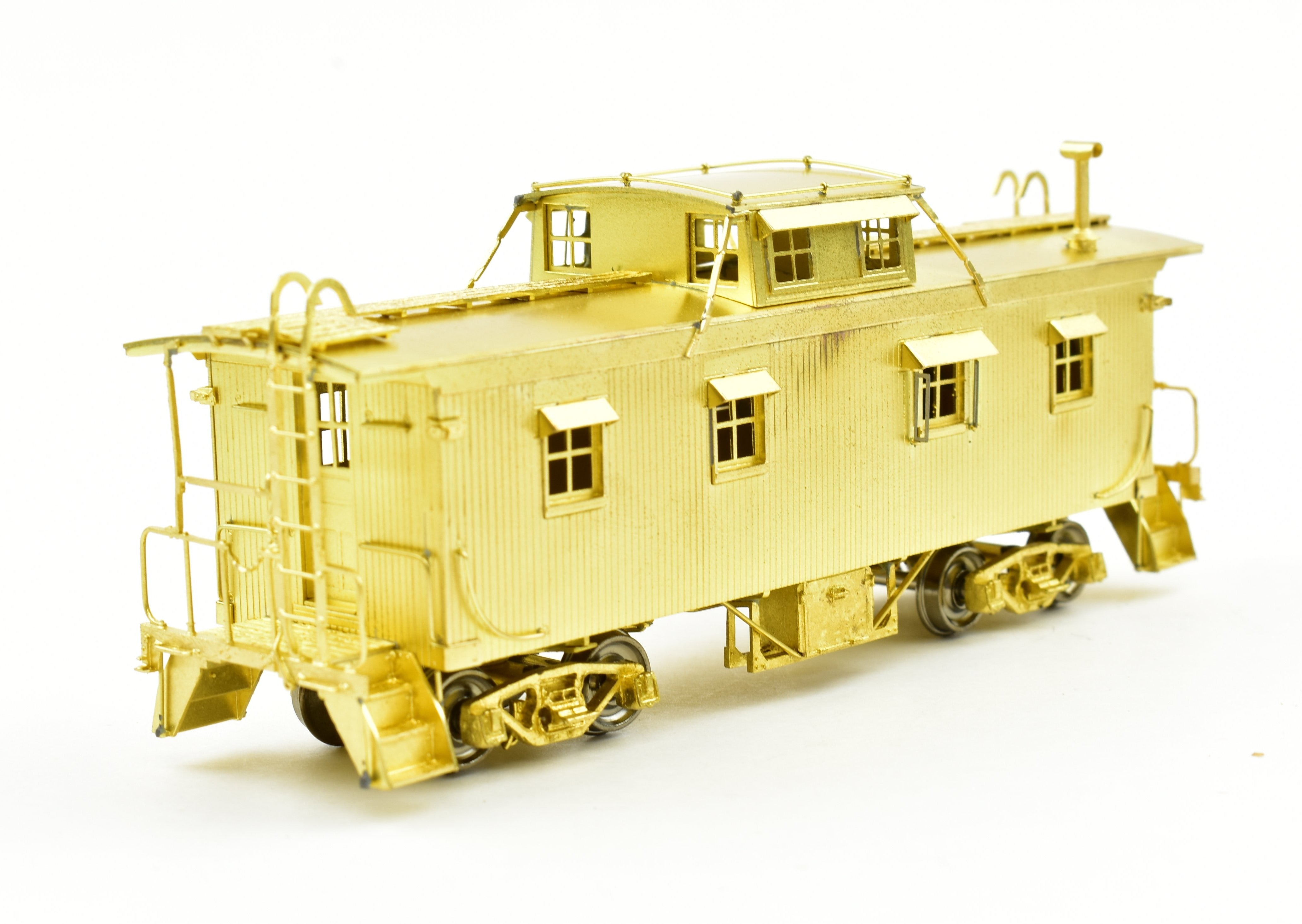 HO Scale Brass OMI - Overland Models, Inc. Atlantic Coast Line M-3 Wood Sheath Caboose Model