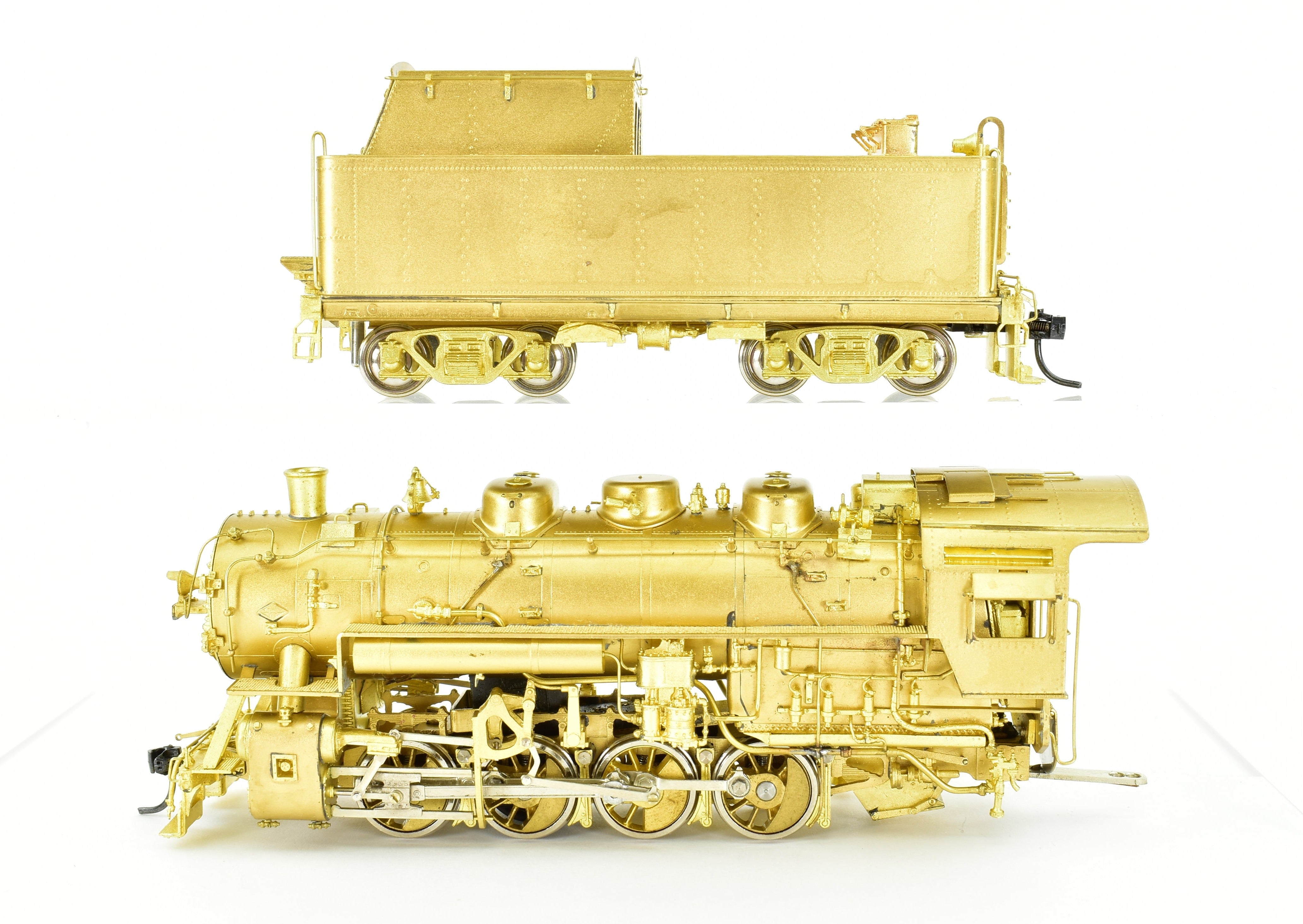 HO Scale Brass Steam Locomotive Model by W&R Enterprises - Chesapeake & Ohio (C&O) or Virginian (VGN) 0-8-0 Configuration