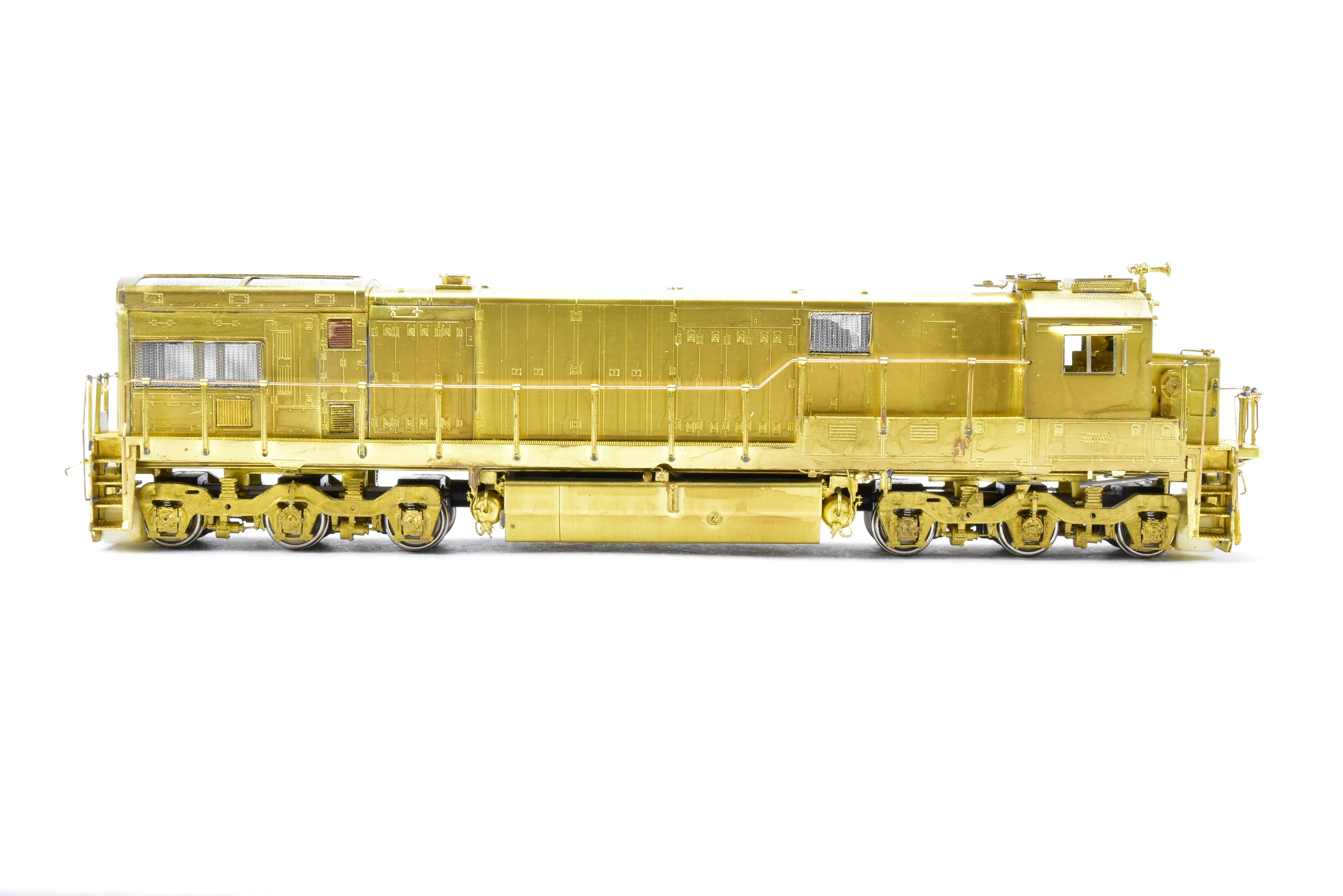 HO Scale Brass Locomotive Model - Overland Models, Inc. ATSF - Santa Fe GE U36C Rebuilt #9500