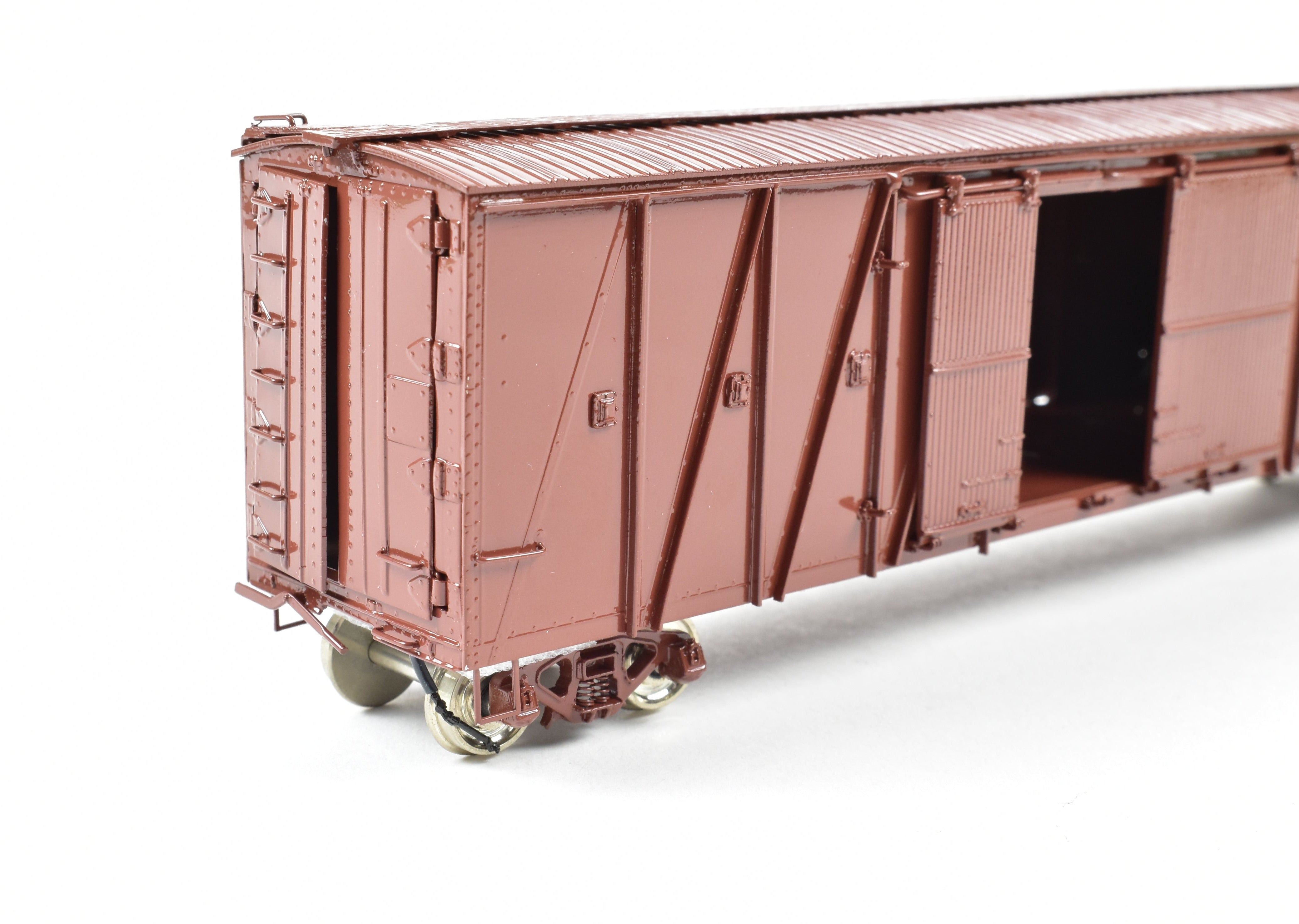 HO Scale Brass Model Auto Boxcar - OMI (Overland Models, Inc.) Union Pacific A-50-4 50-Foot Auto Boxcar from 1919 to 1960s