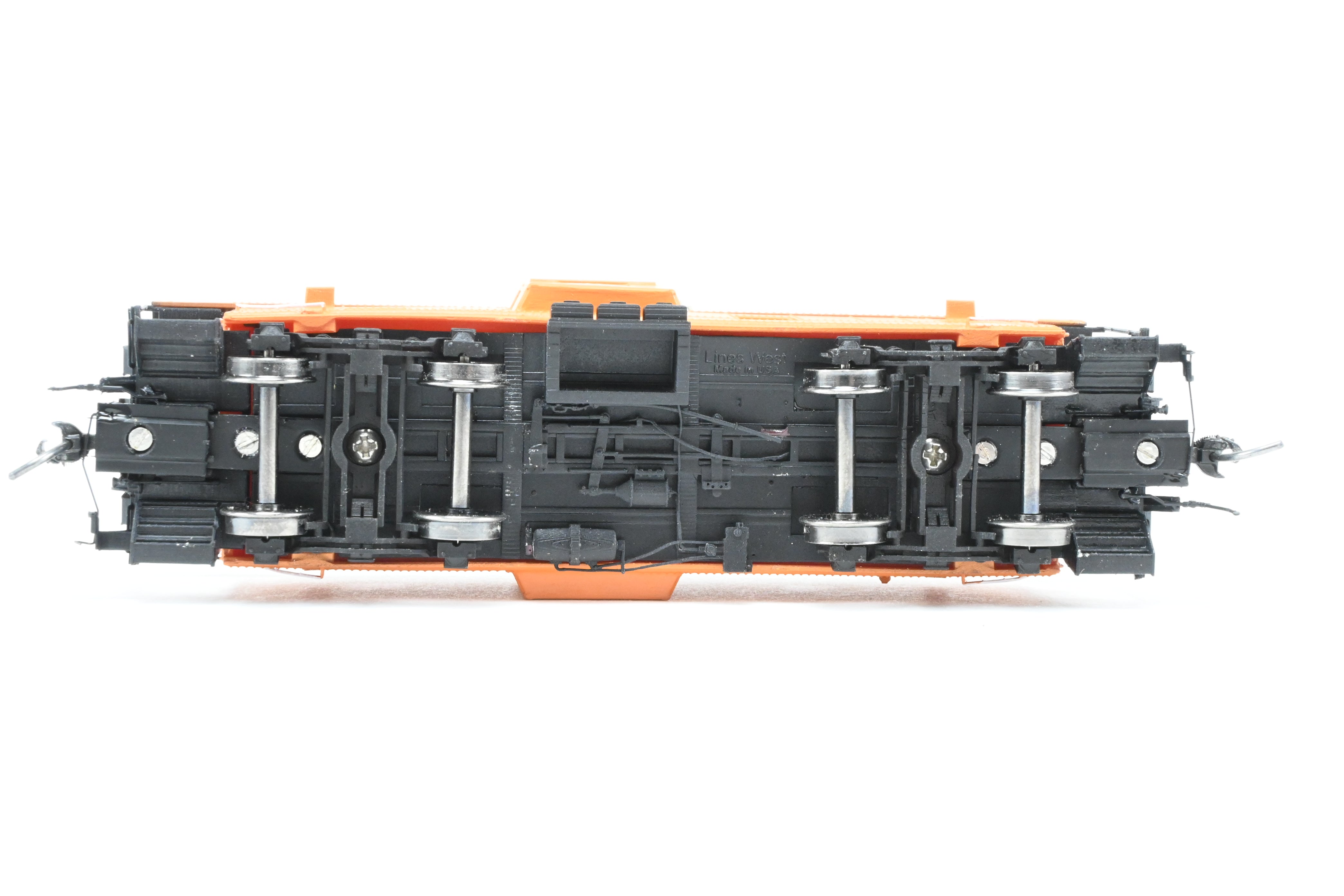 HO Scale 3D Printed Thrall Bay Window Caboose Model - Milwaukee Road #02134