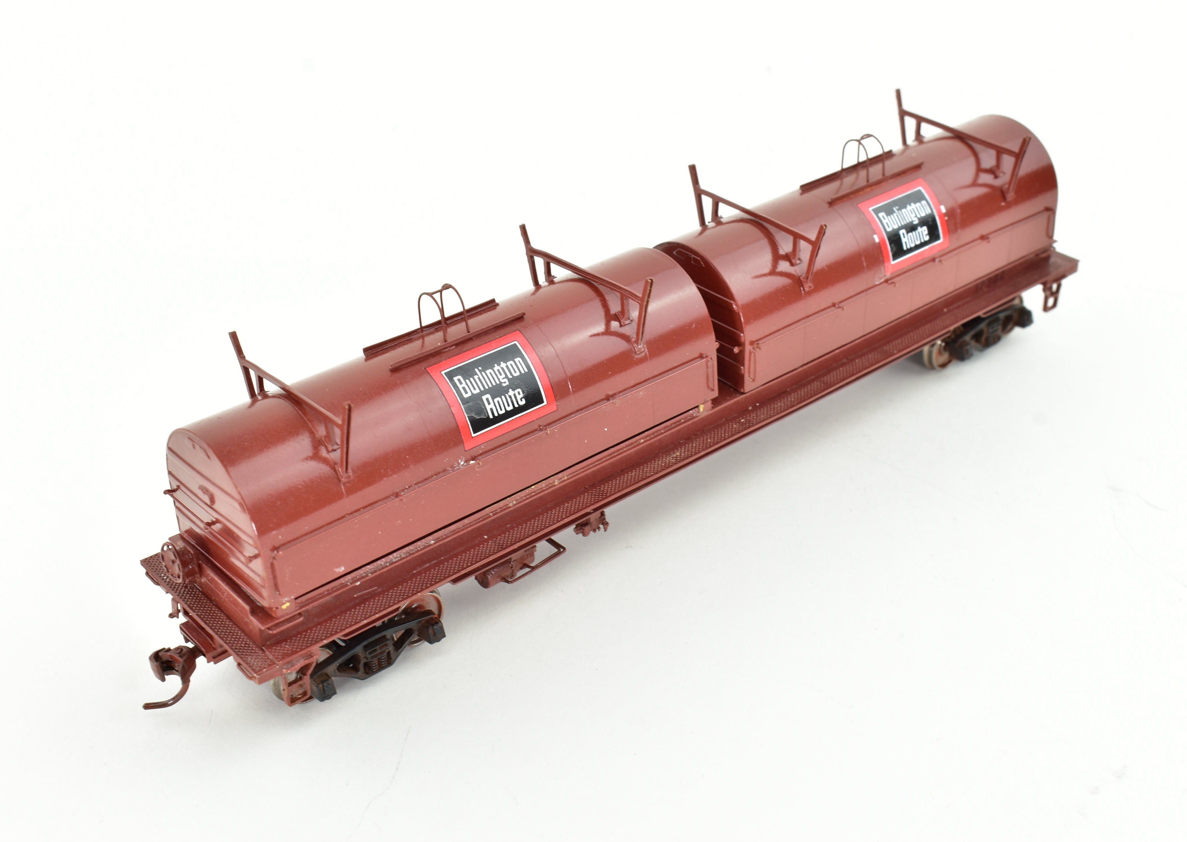 HO Brass OMI - Overland Models CB&Q Burlington Route Thrall Coil Steel Car AS-IS