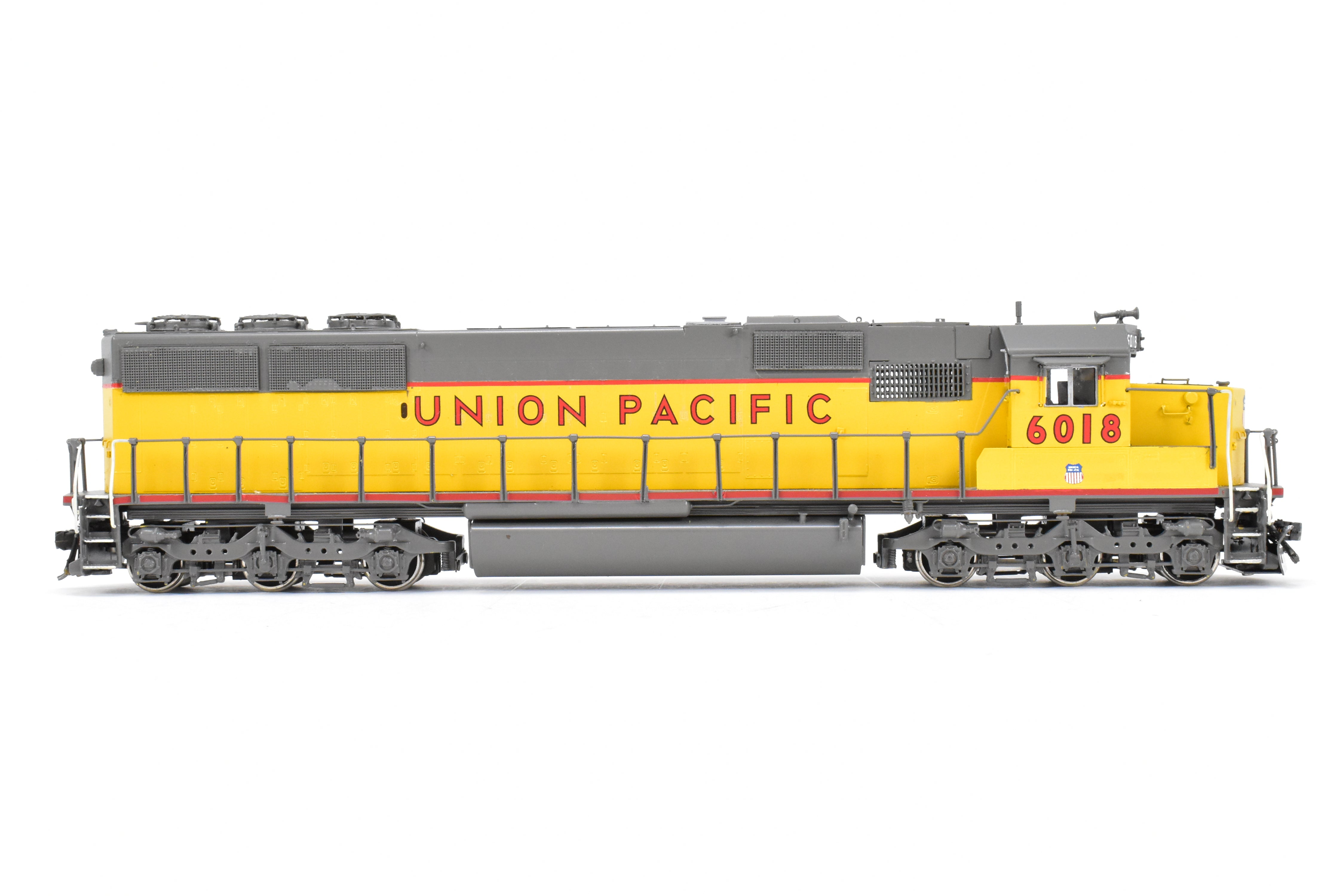 HO Scale Brass Union Pacific EMD SD60 Locomotive Model by Overland Models, Inc. Custom Painted as No. 6018