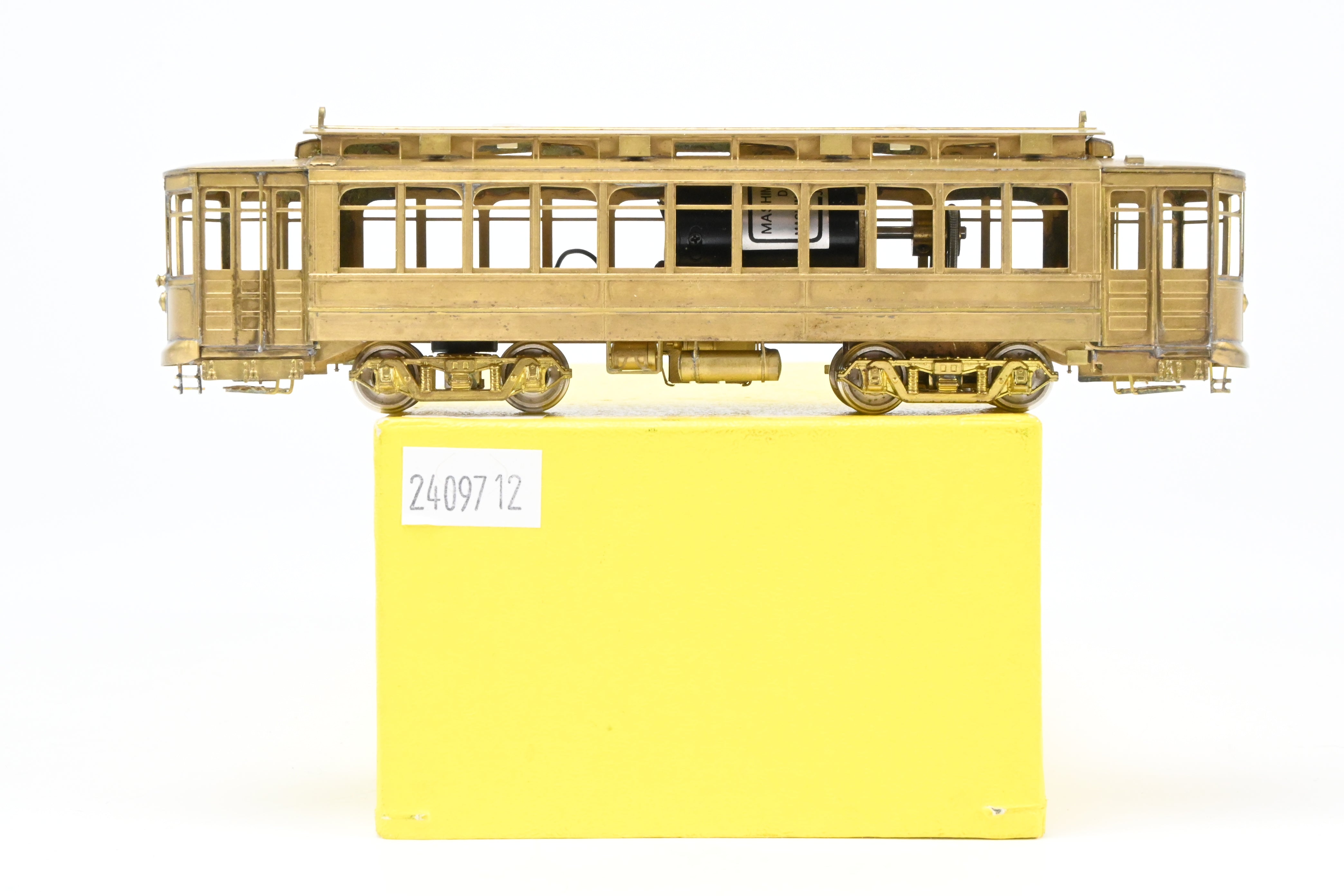 HO Scale Brass Chicago Surface Lines 346 Big Brill Car, No Trolley Poles