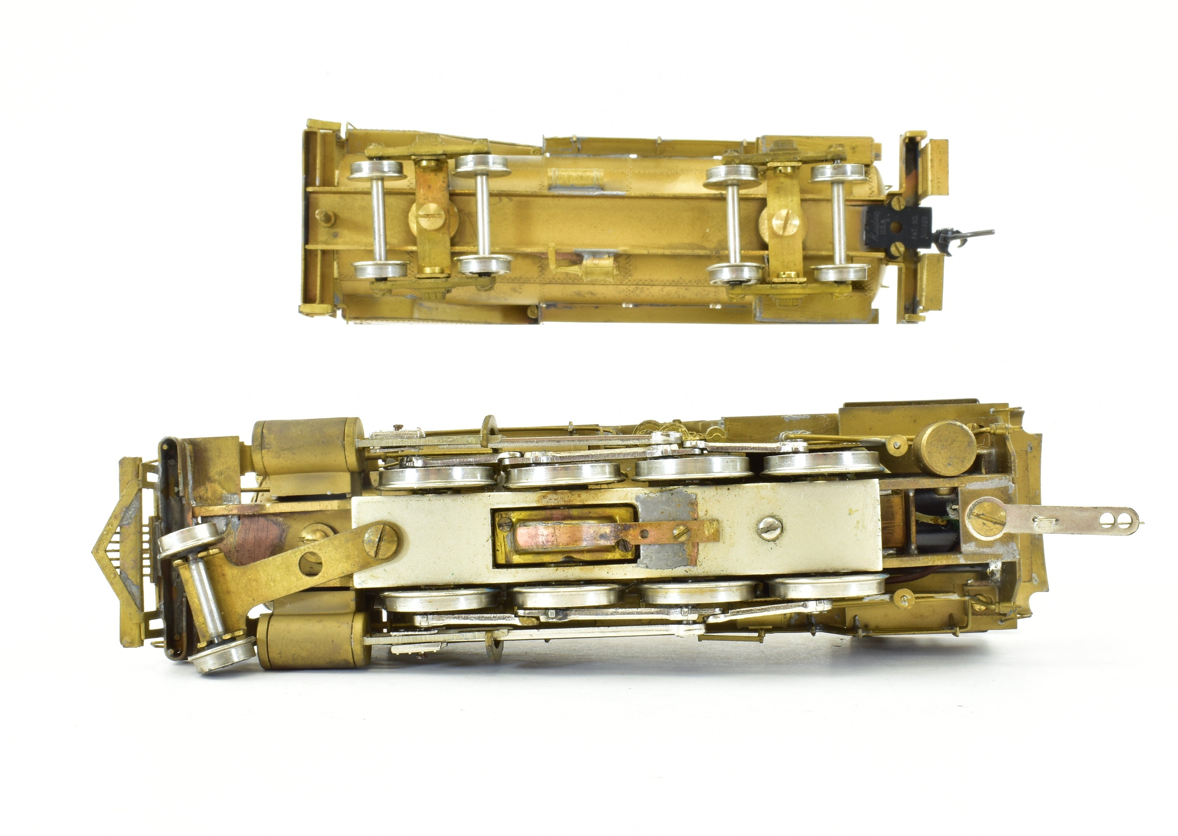 High - Quality HO Scale Brass PFM - United UP Union Pacific 2 - 8 - 0 Steam Locomotive with Can Motor Upgrade