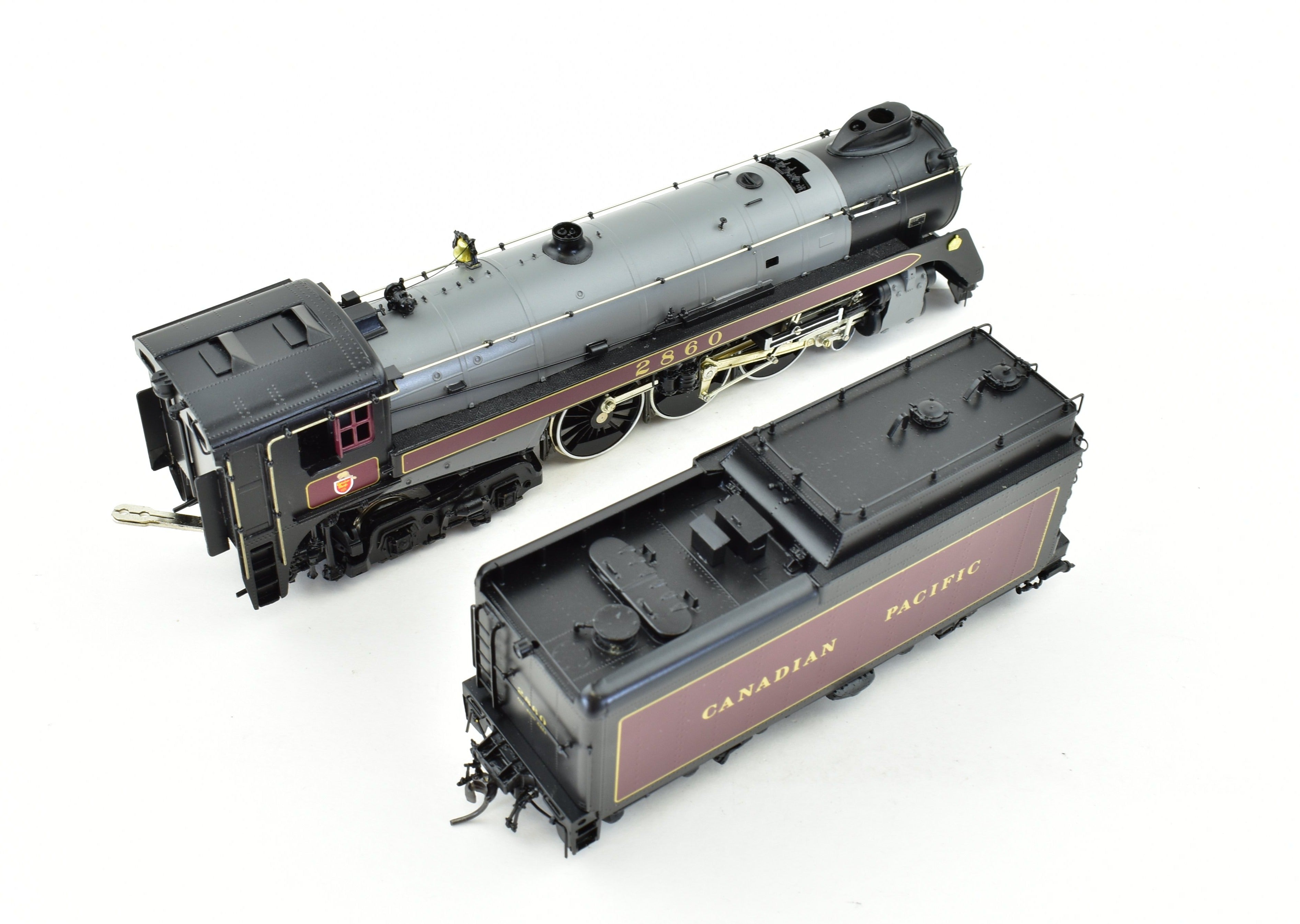 HO Scale Brass PFM Van Hobbies Canadian Pacific 4-6-4 Royal Hudson Model