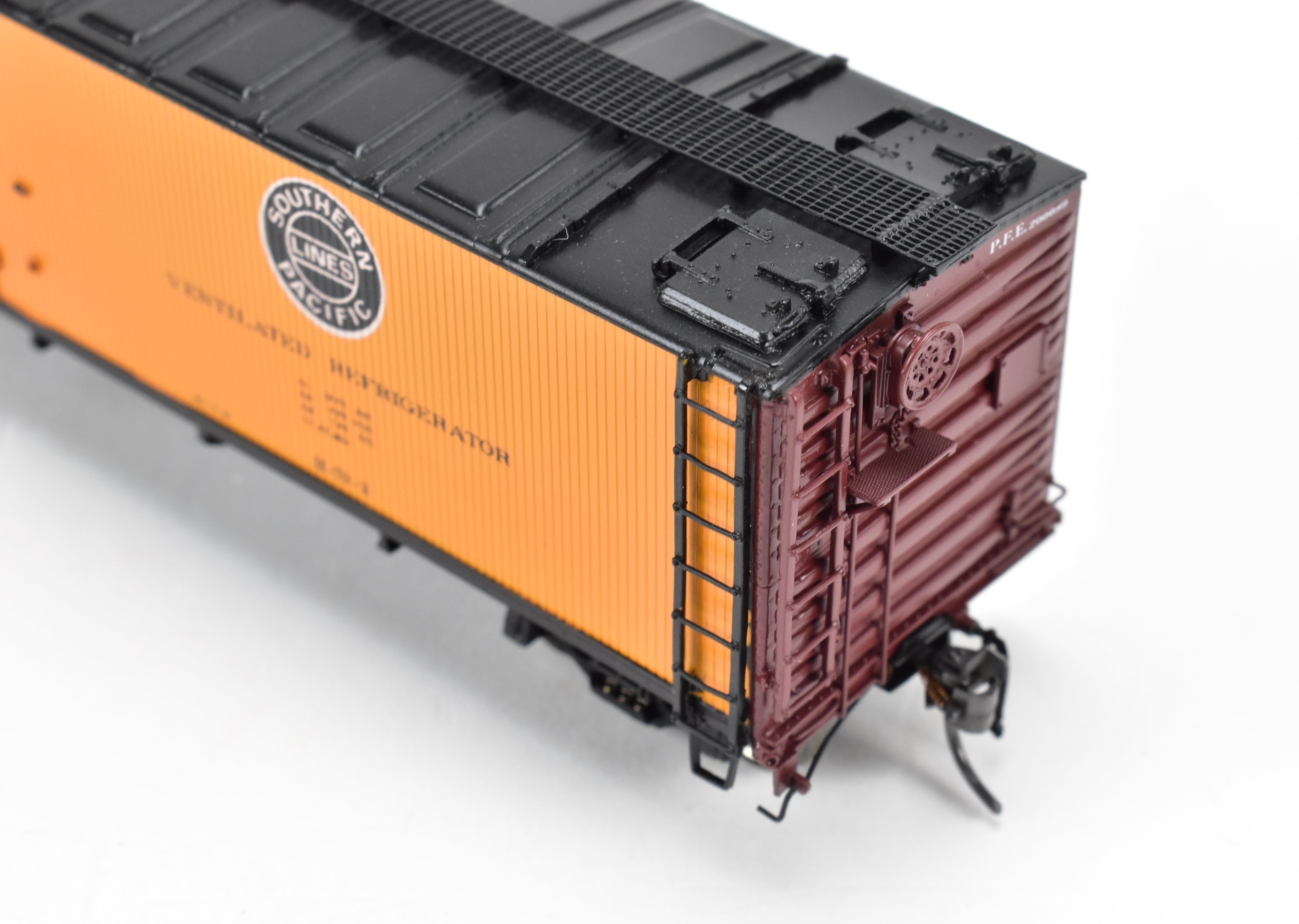 HO Scale Brass Precision 52' R-70-2 Ice Refrigerator Car FP No. 200099