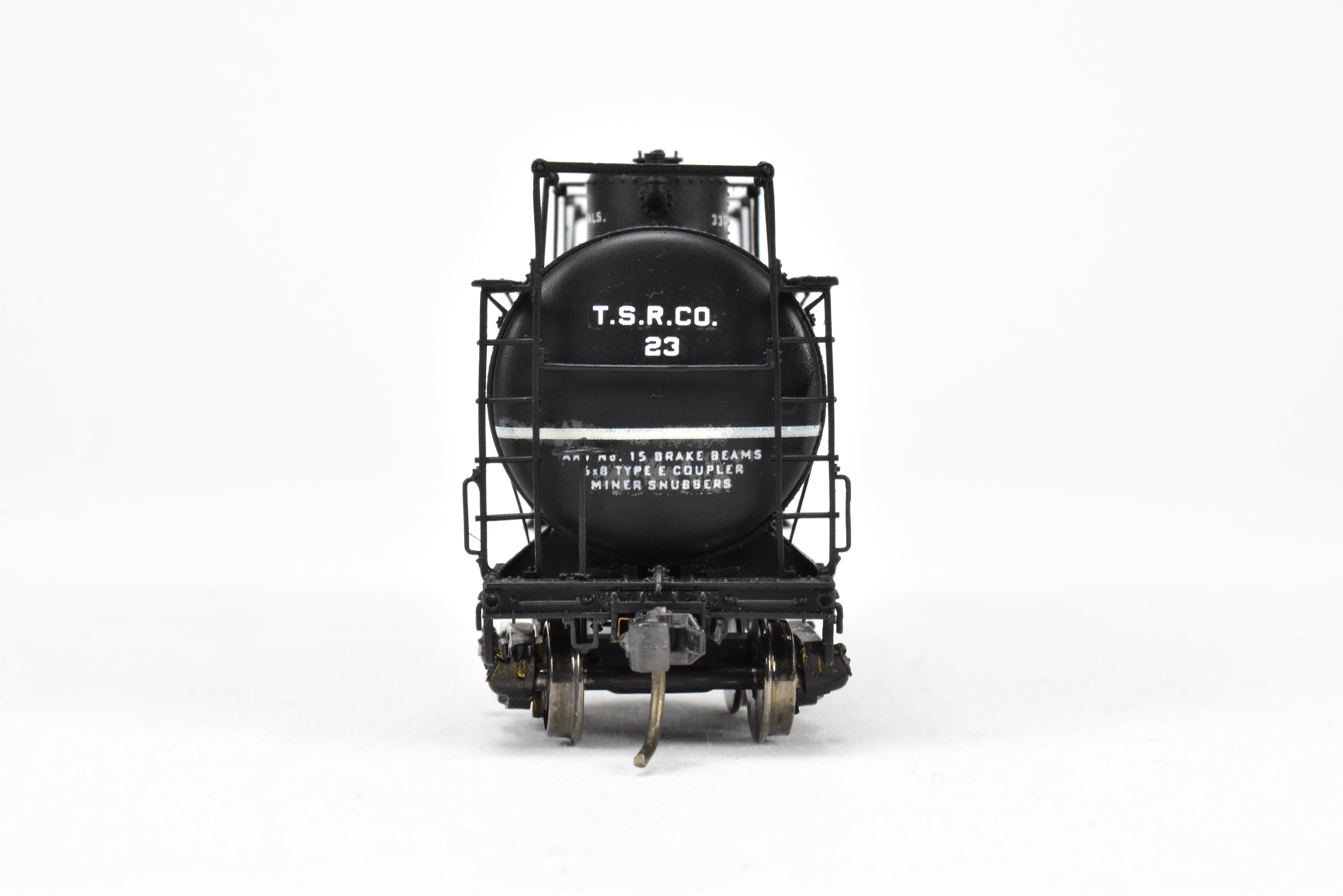 HO Scale Brass Model Train - W&R Enterprises Various Roads AC&F 10,000 GAL 3 - Dome Tank Car Featuring High Walkway and Custom Paint by The Southwestern Refining Company