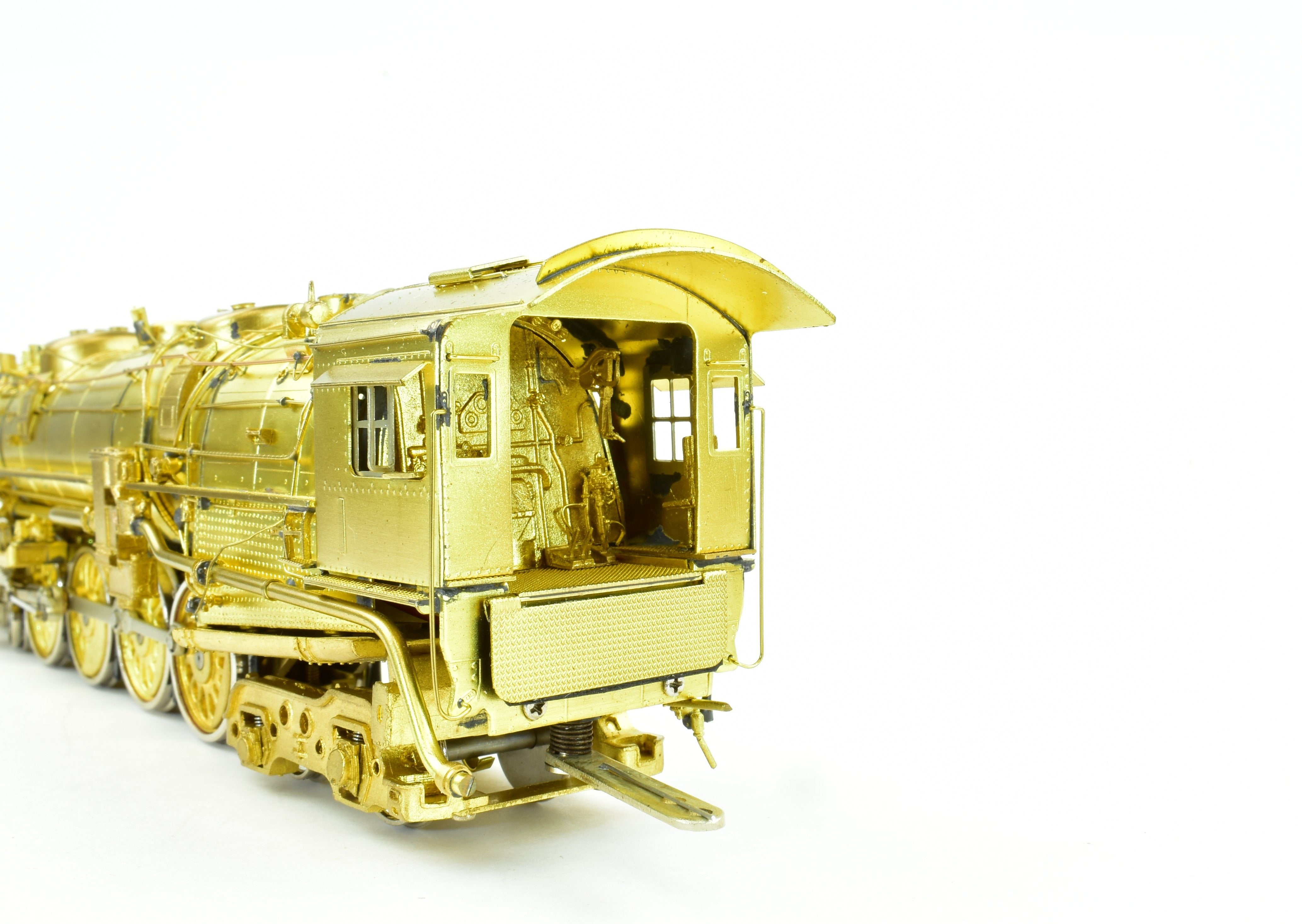 HO Scale Brass Model Train - Overland Models, Inc. Missouri Pacific 2100 4-8-4 Steam Locomotive by Ajin Precision