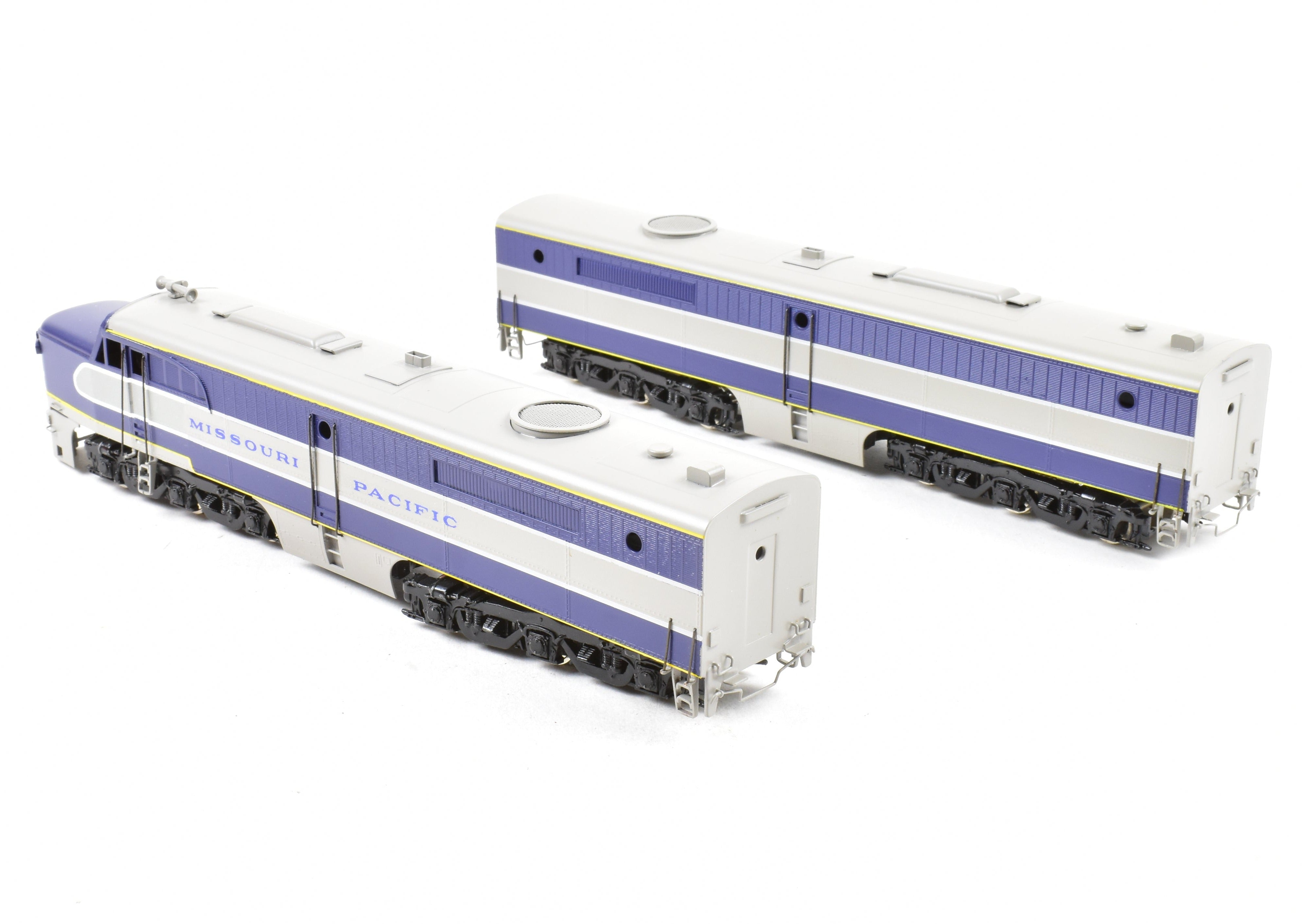 HO Scale Brass Westside Model Co. Missouri Pacific ALCO PA1/PB1 Locomotive Set with Factory Painting