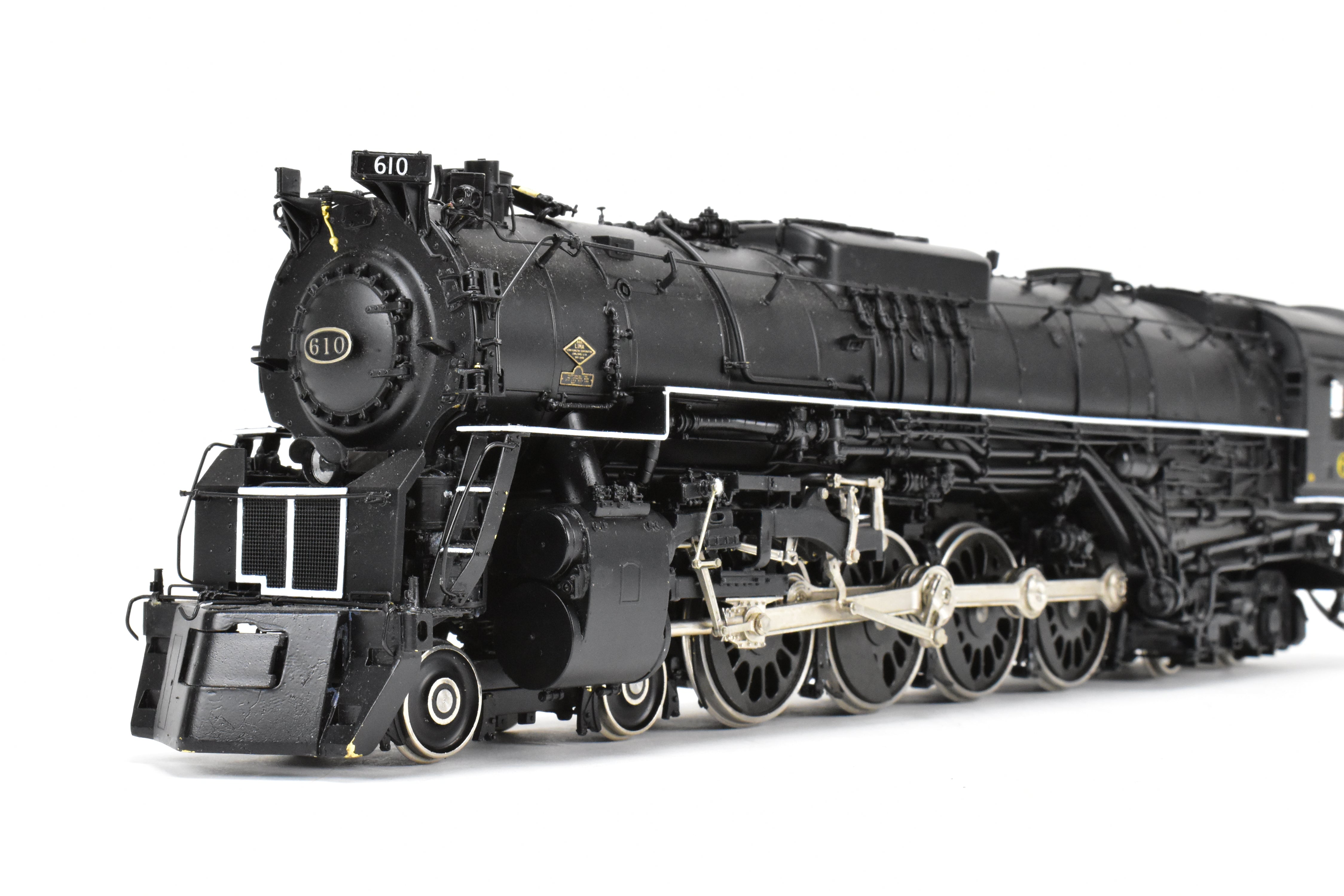 O Scale Brass Precision Scale Co. C&O J-3a 4-8-4 Greenbrier 2-Rail FP #610 As-Is