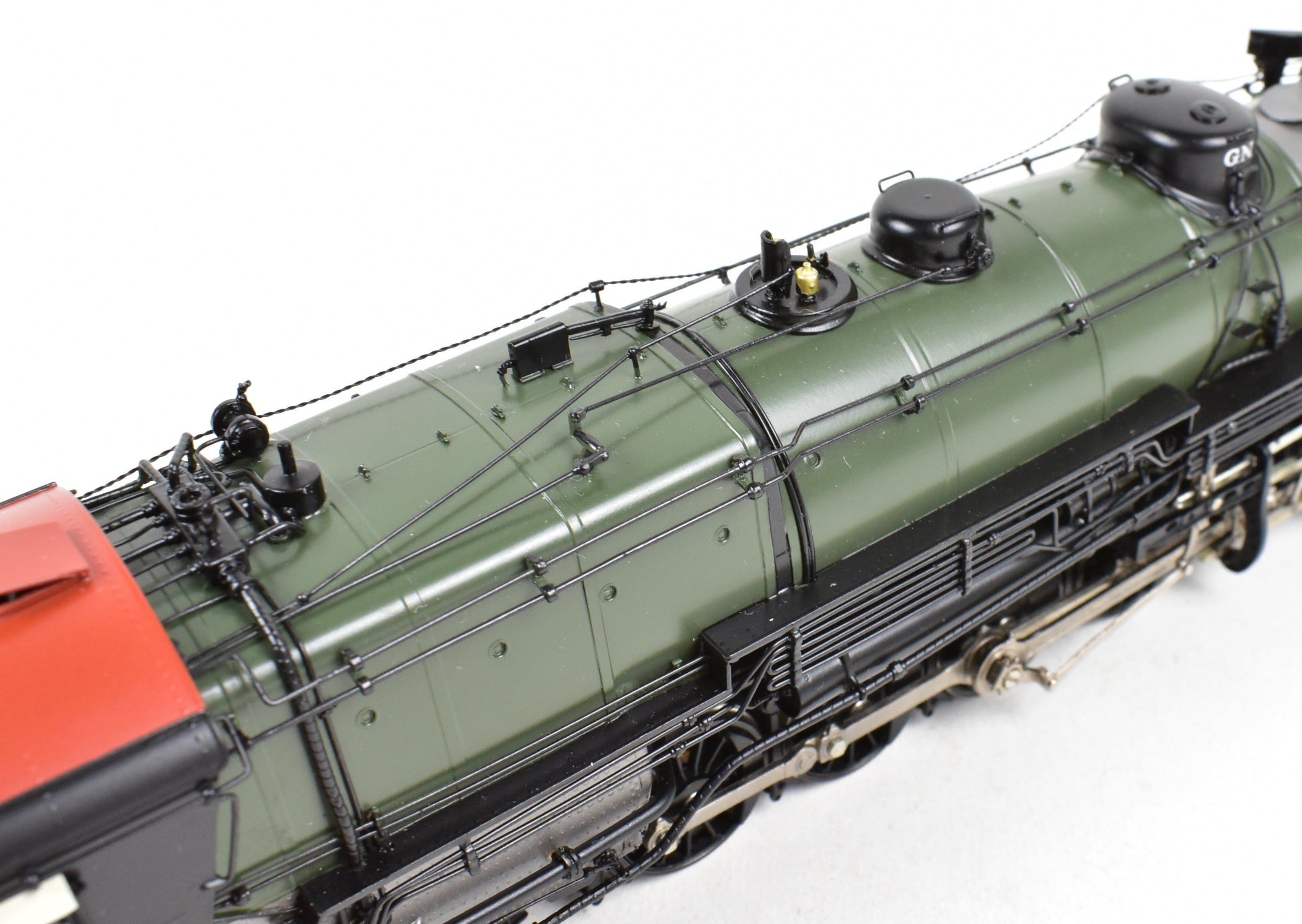 HO Scale Brass Locomotive - Challenger Imports GN - Great Northern Q - 1 2 - 10 - 2 No. 2120 FP Glacier Park Model