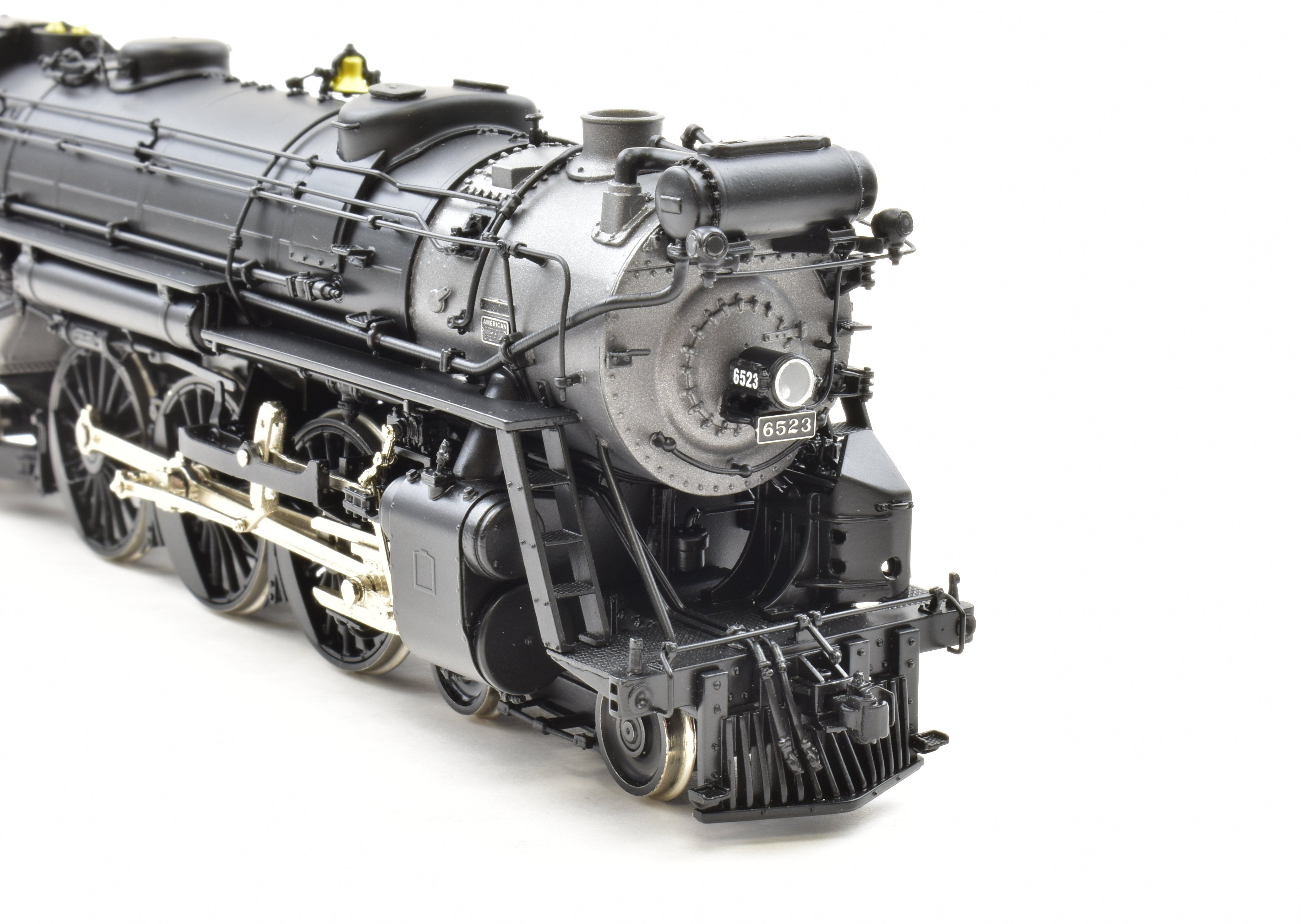 HO Brass Key Imports NYC Big 4 K - 5b 4 - 6 - 2 Pacific Factory - Painted Locomotive #6523