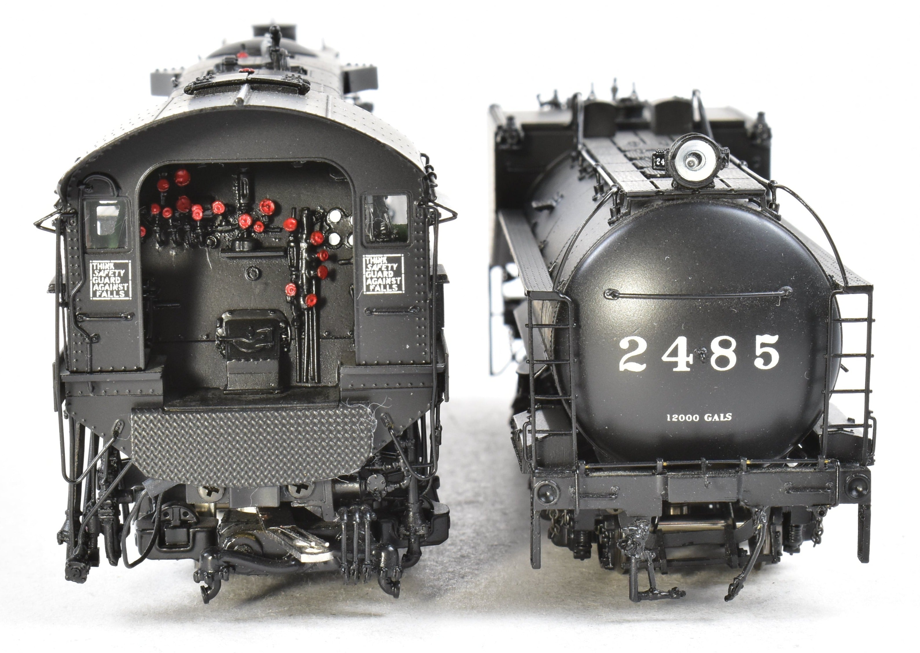 HO Scale Brass GPM Southern Pacific Class P - 10 4 - 6 - 2 FP Locomotive No. 2485
