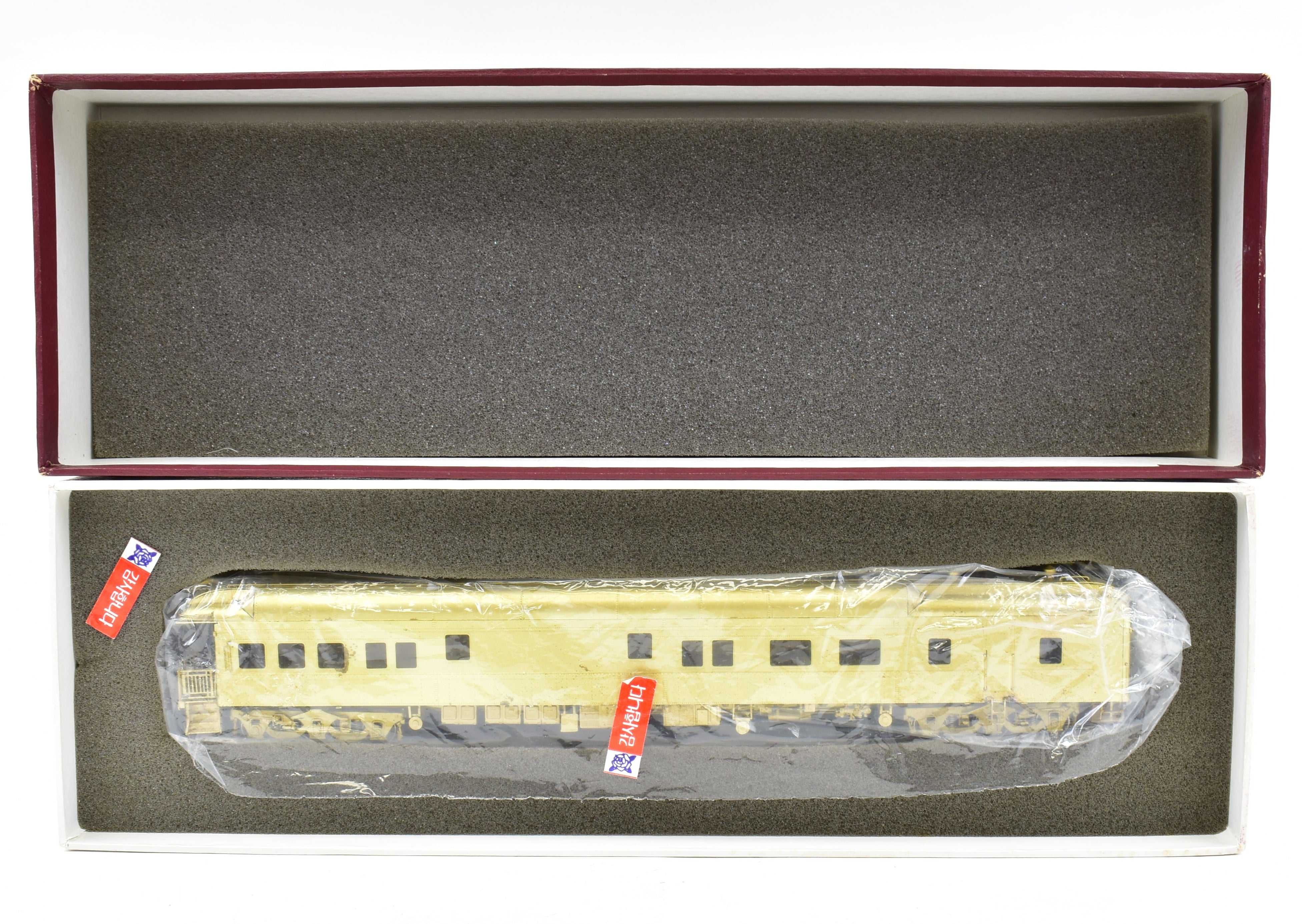 HO Scale Brass Original Whistle Stop SP - Southern Pacific #100 Airslie Business Car