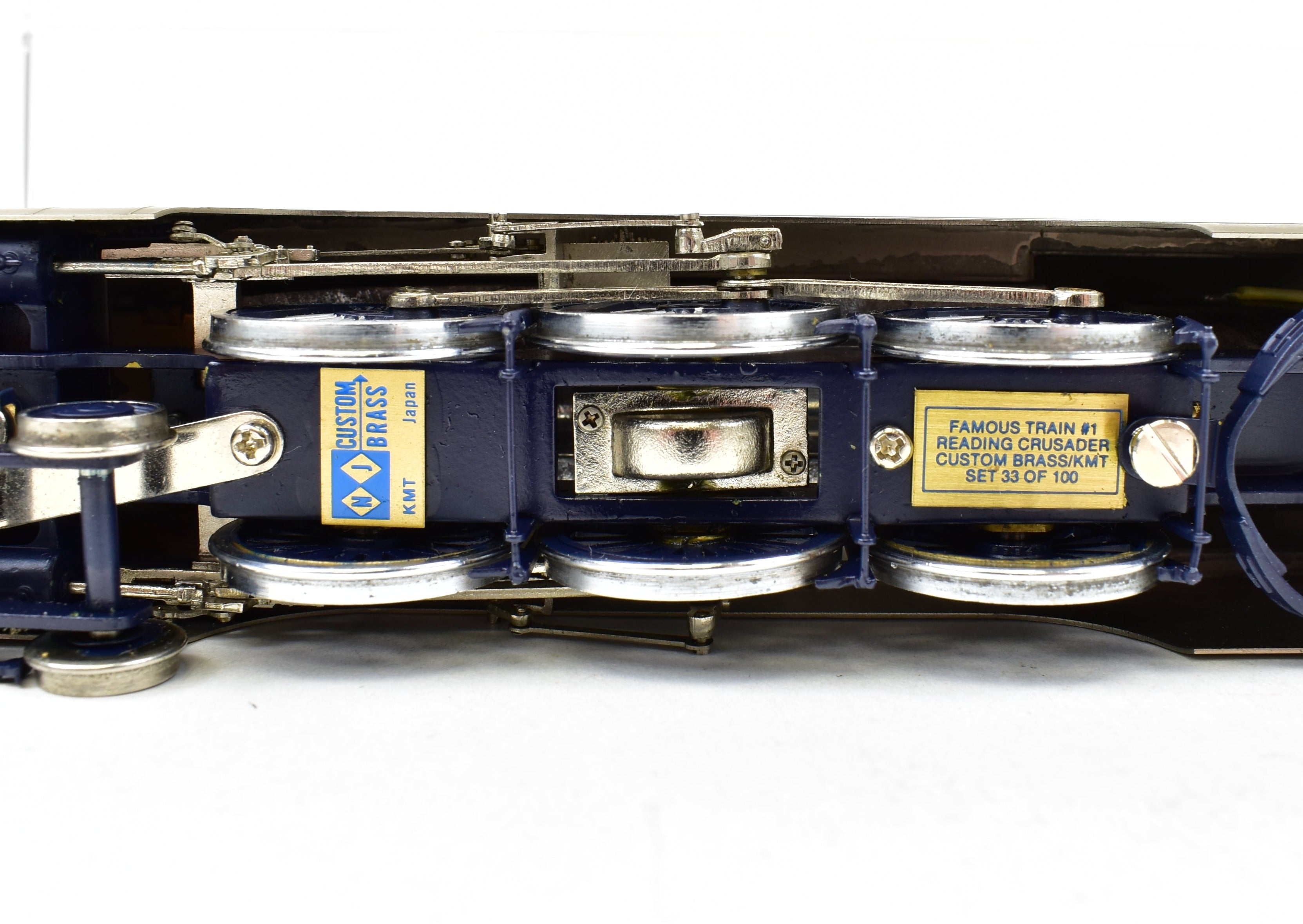 HO Scale Custom Brass Reading G-1b 4-6-2 Crusader Famous Train #1 FP Model by NJ Custom Brass