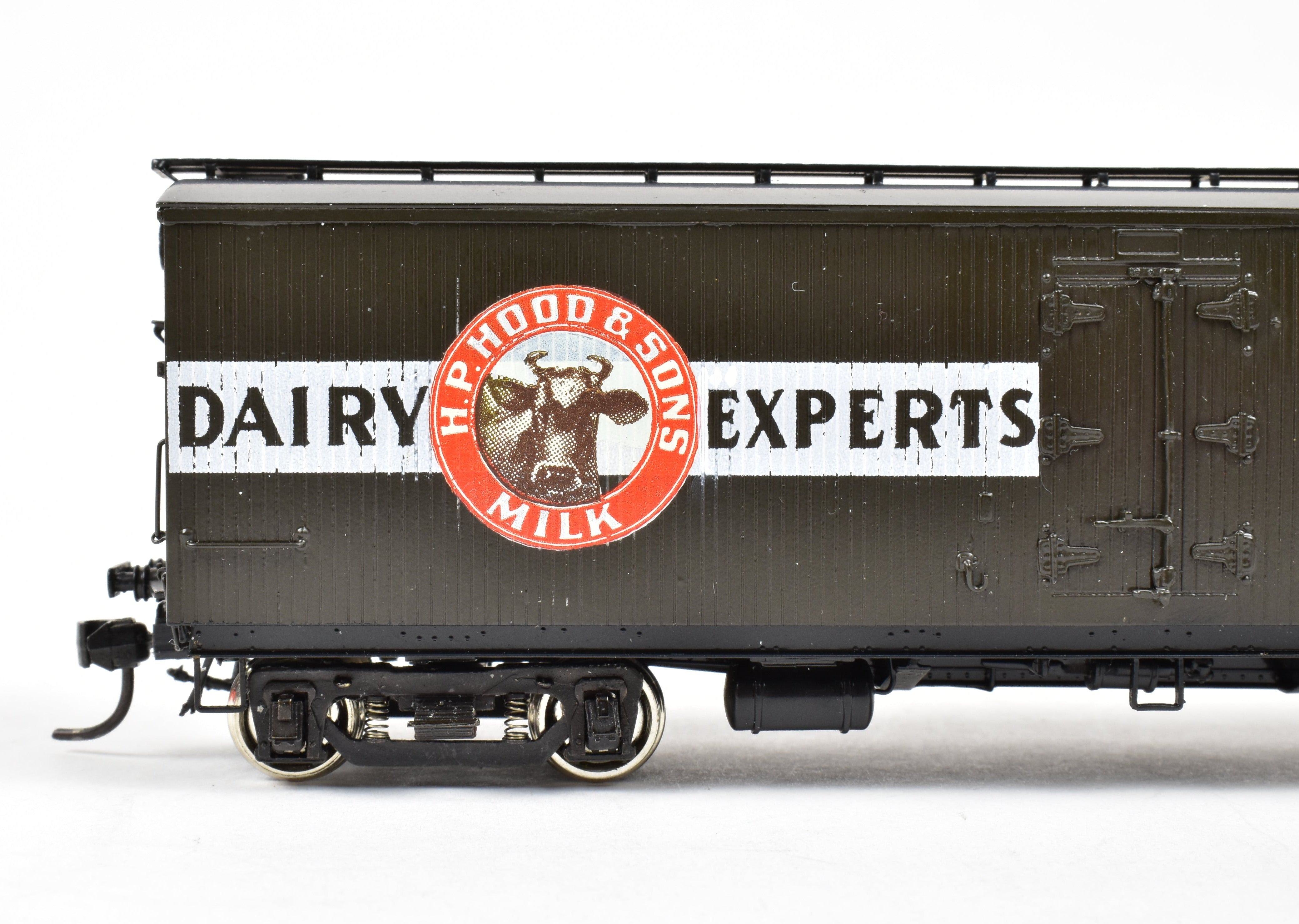 High - Quality HO Scale Brass Precision Scale Co. Model Train GPEX 41 - Foot Wood Sheath Milk Tank Car Hoods FP for Collectors