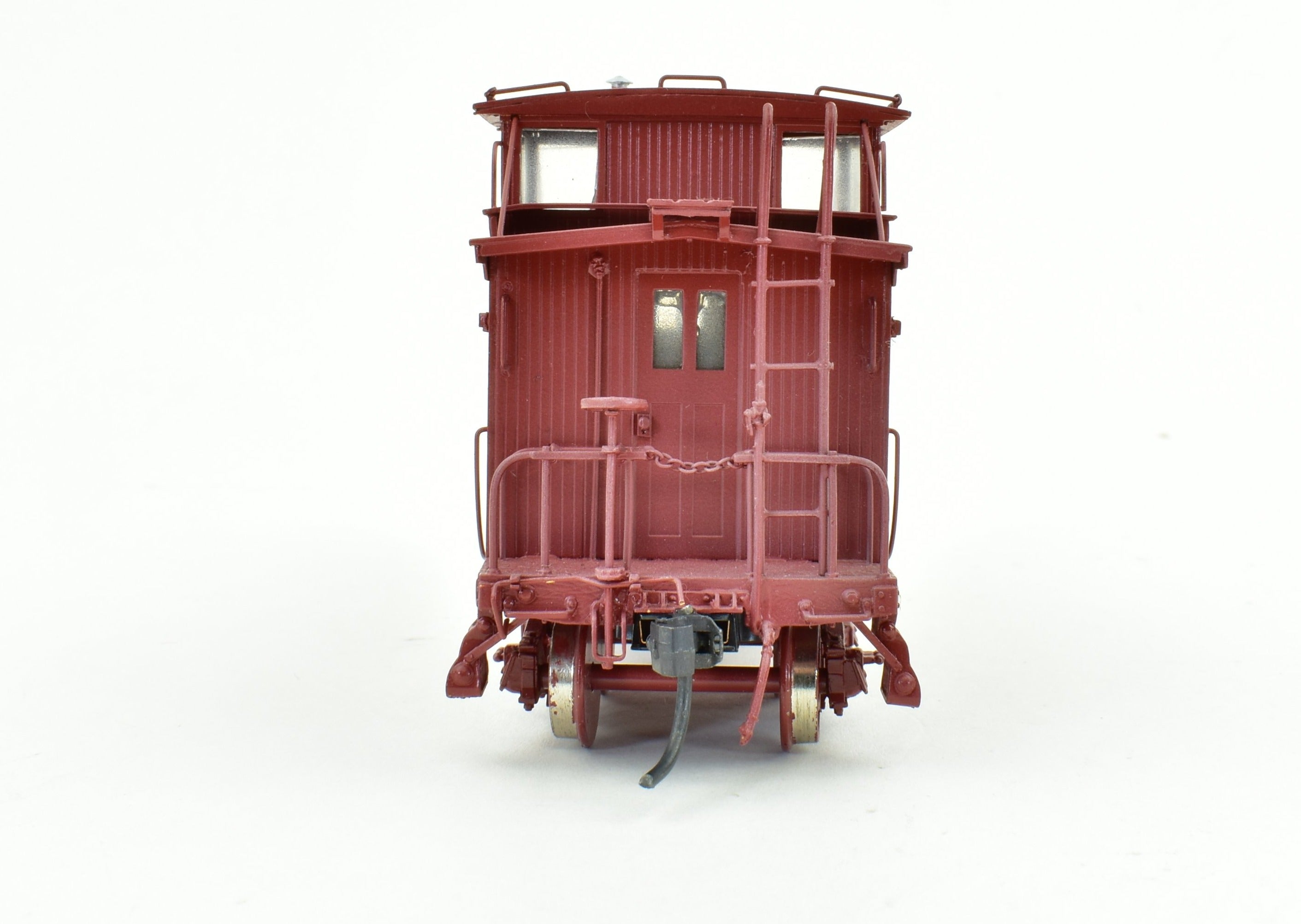 HO Scale Brass Western Pacific Wood Caboose by Overland Models, Custom Painted