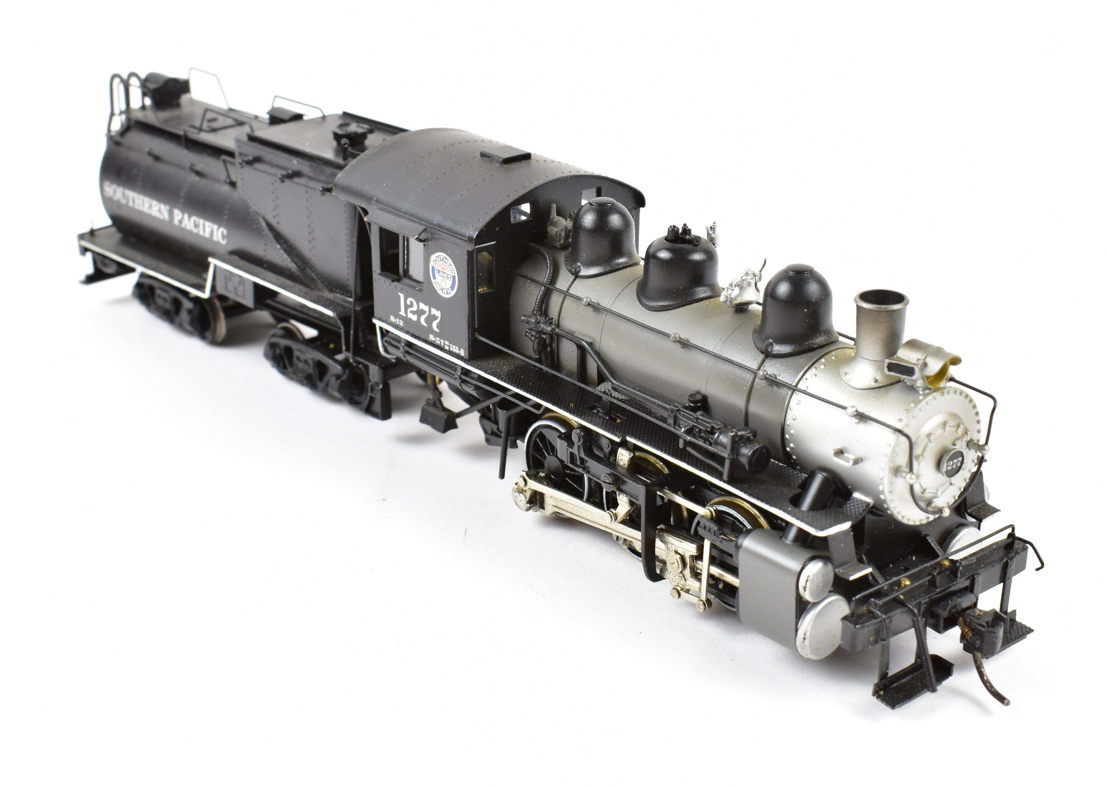 Custom-Painted HO Brass Balboa Southern Pacific S-12 0-6-0 Switcher