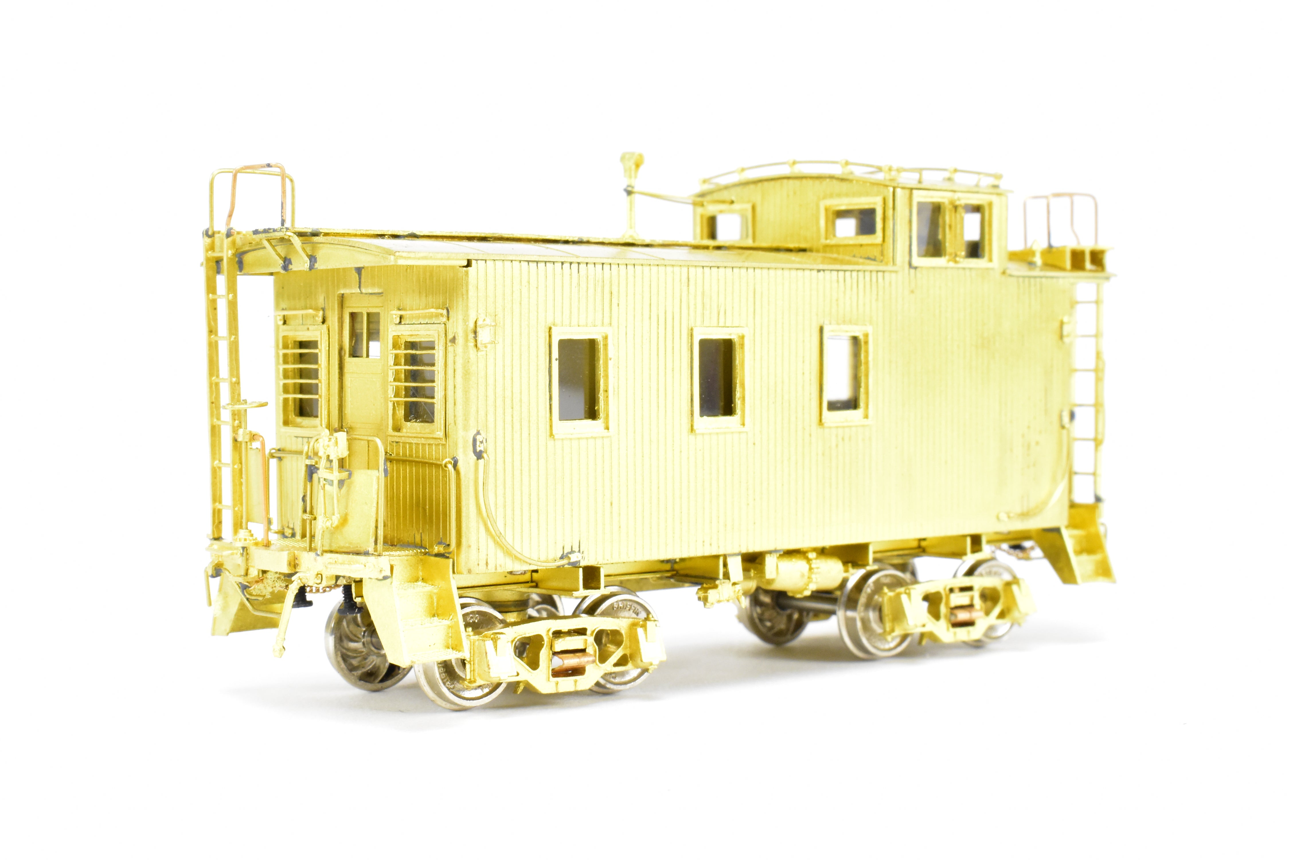 HO Brass Great Northern Extended Window Wood Caboose X580/X683 by Beaver Creek