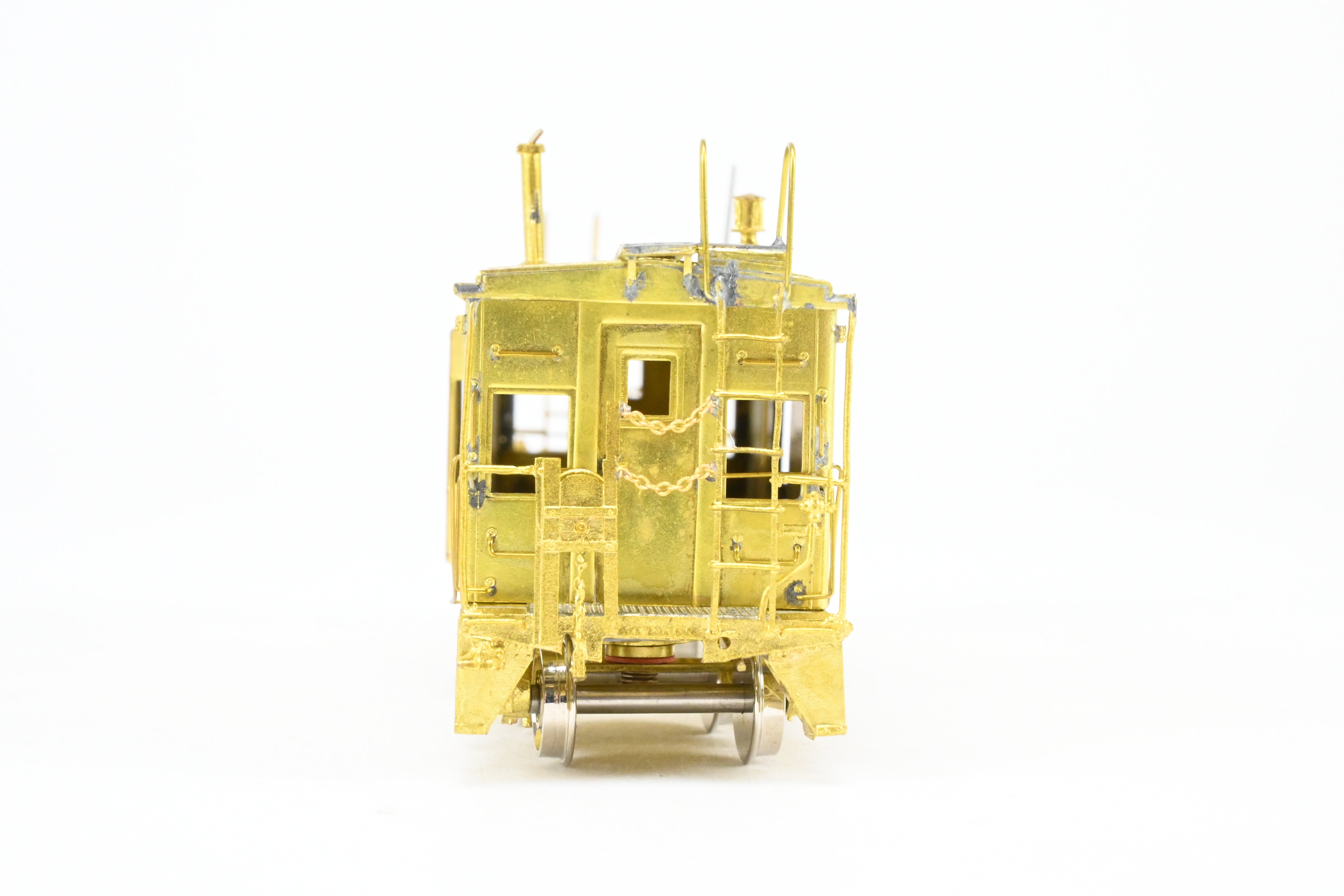 HO Brass OMI WP Western Pacific Early Version Bay Window Caboose #426 - 460 with Roof Walk