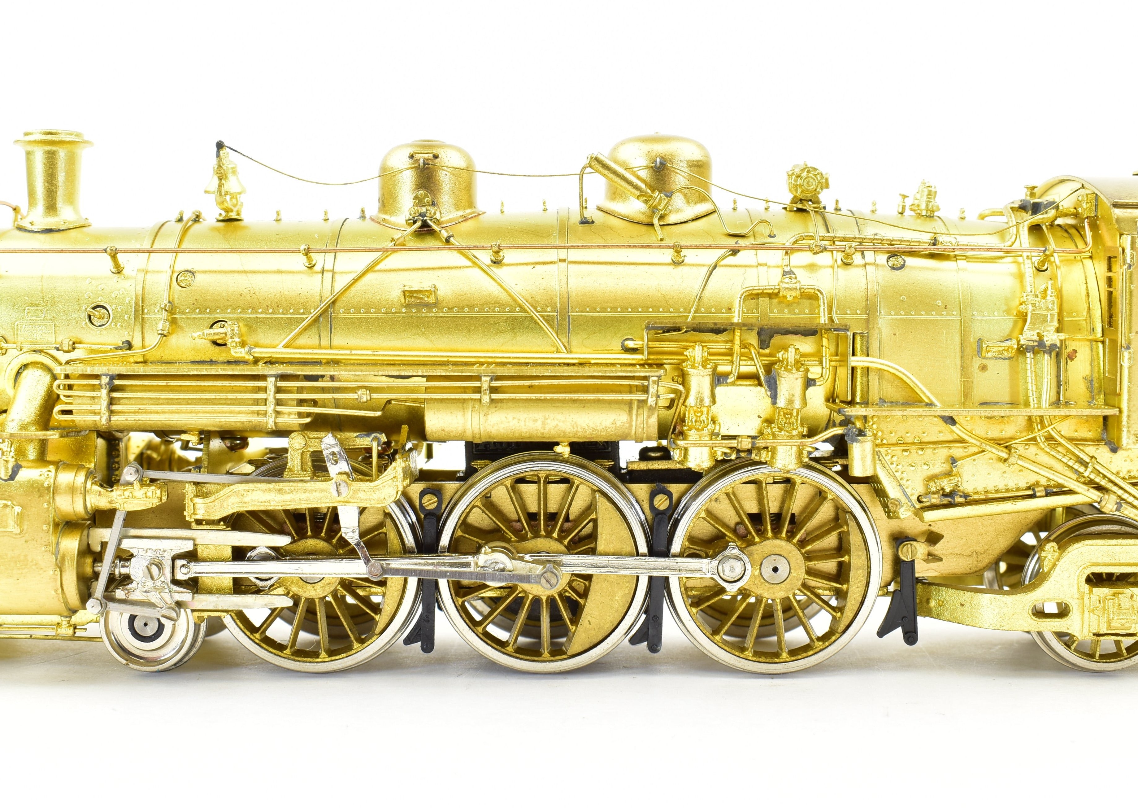 HO Scale Brass Model Train - Overland Models' Monon K - 5a 4 - 6 - 2 Pacific Locomotive by Ajin Precision