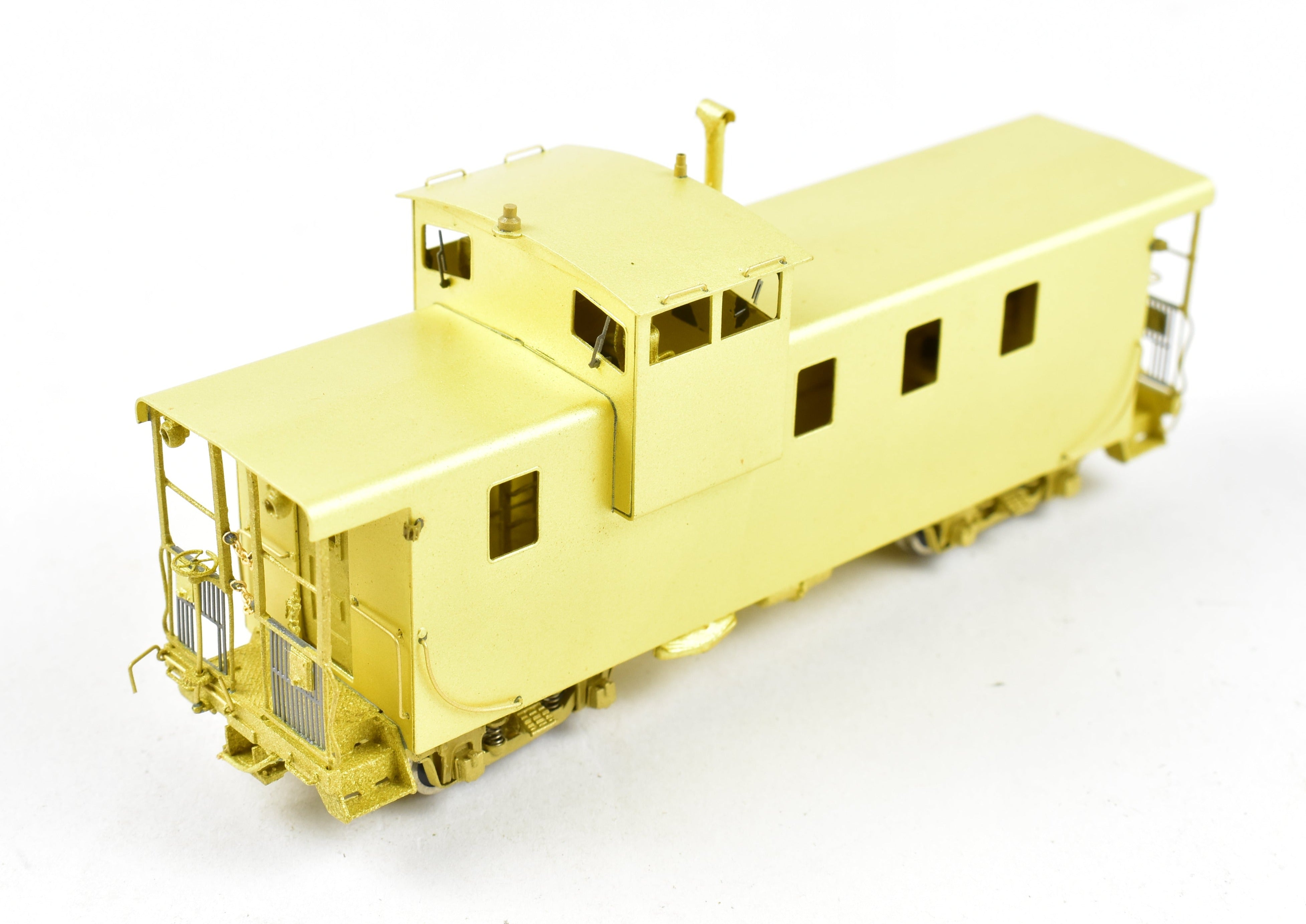 HOn3 Scale Model Brass Precision Scale Co. White Pass & Yukon Railway Steel Caboose 901 - A Collectible Train Car