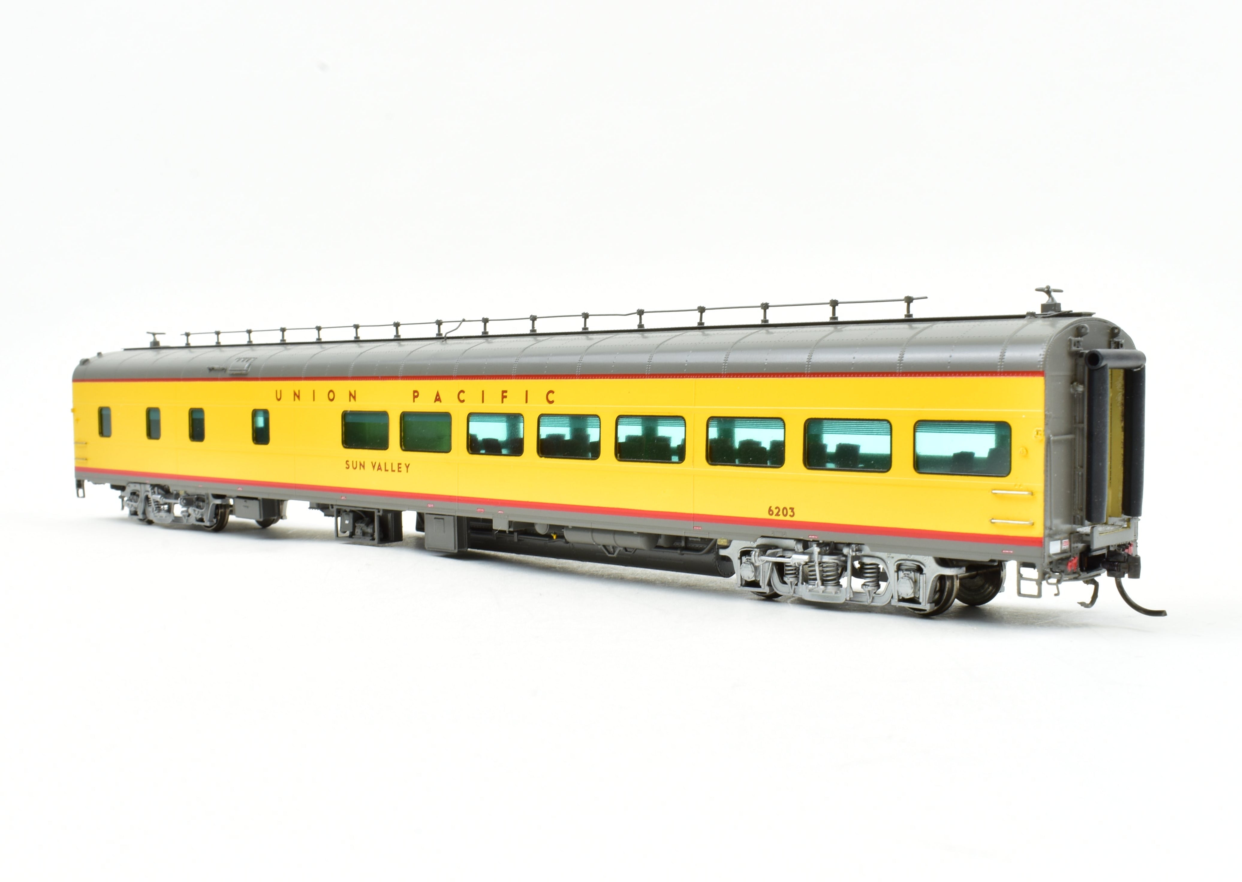 HO Scale Brass OMI Union Pacific Sun Valley Lounge FP No. 6203 by Overland Models