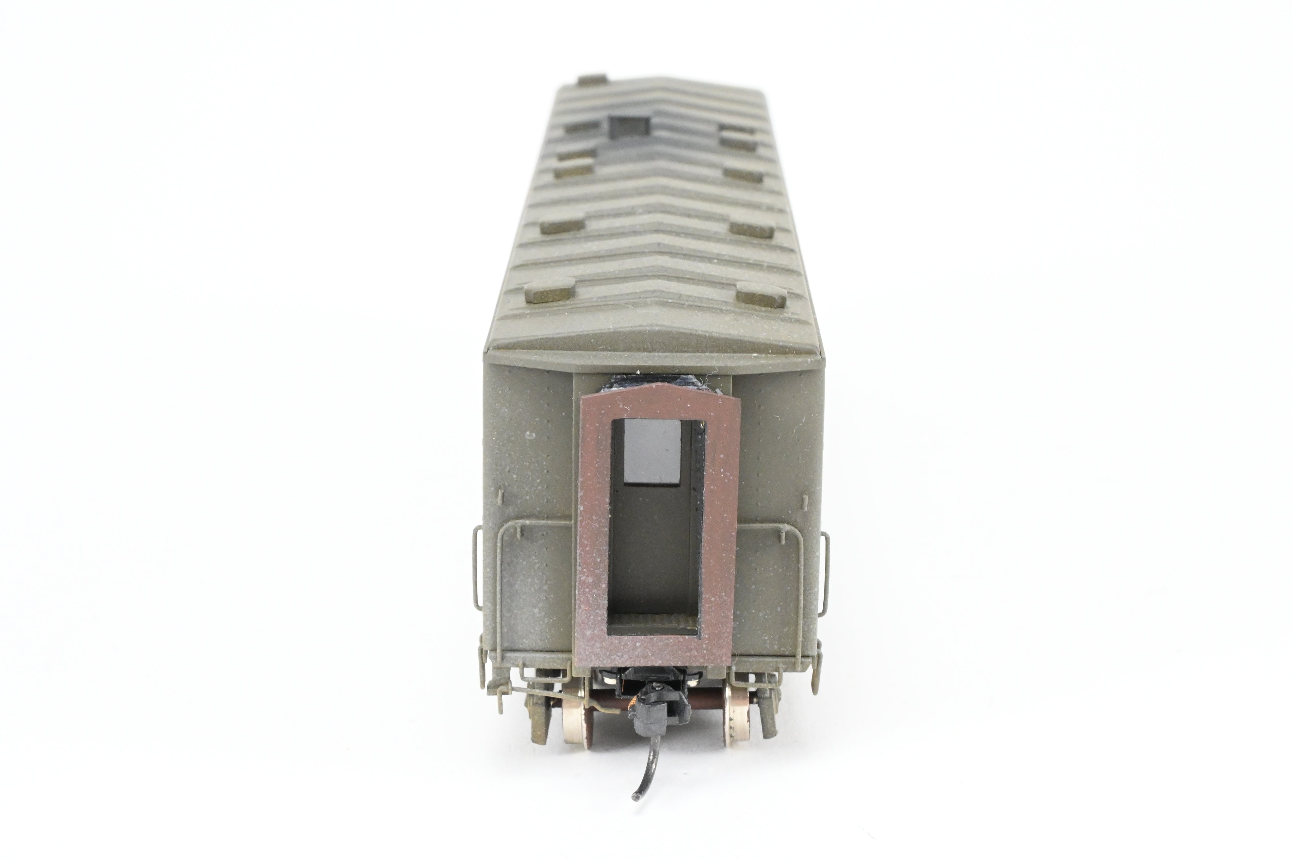 HO Scale Brass Hallmark Pullman Troop Sleeper Custom-Painted for US Army