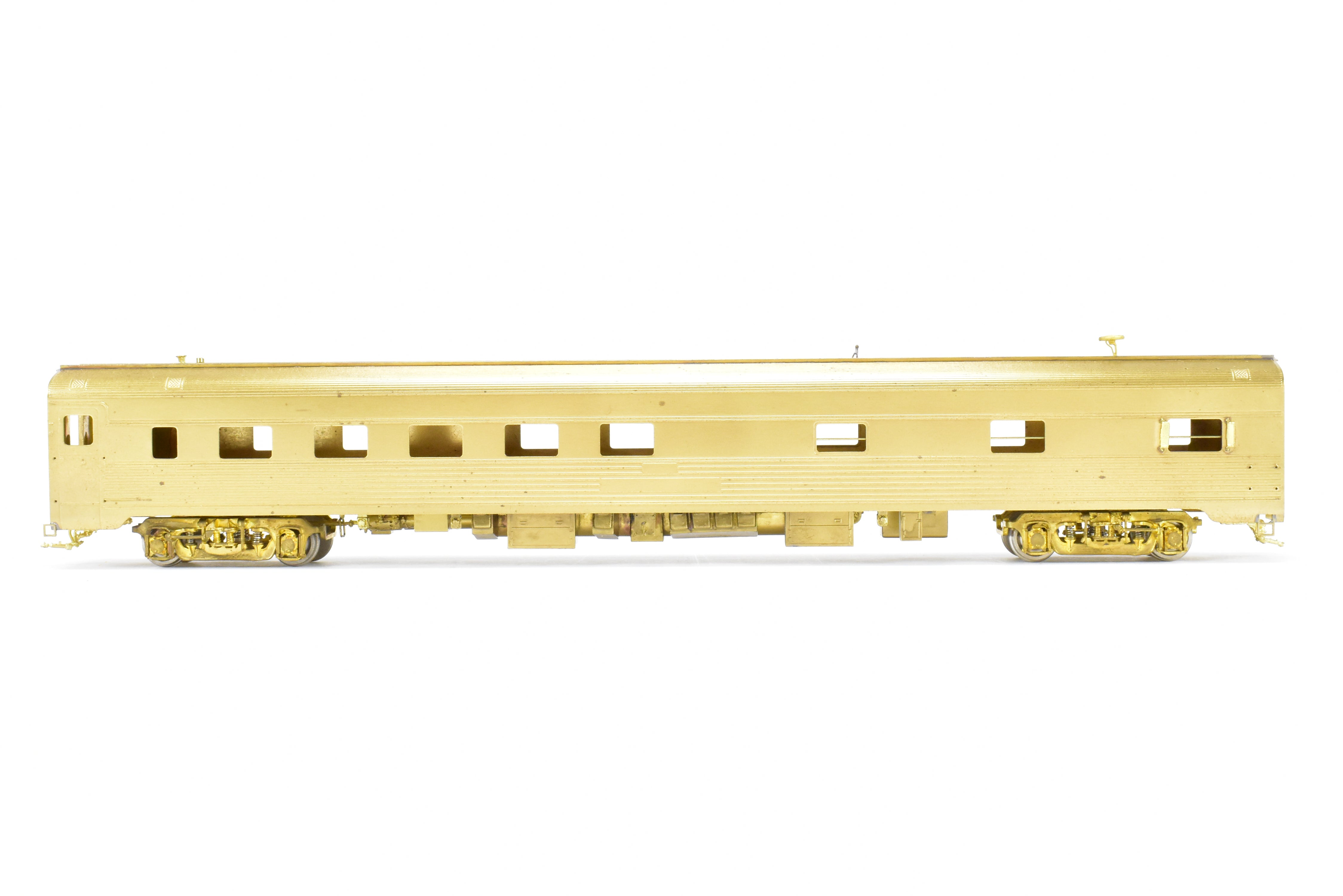 High - Quality HO Scale Brass Cascade Models Union Pacific Budd 10 RMT - 6DBR Cabarton Staff Car Model #202