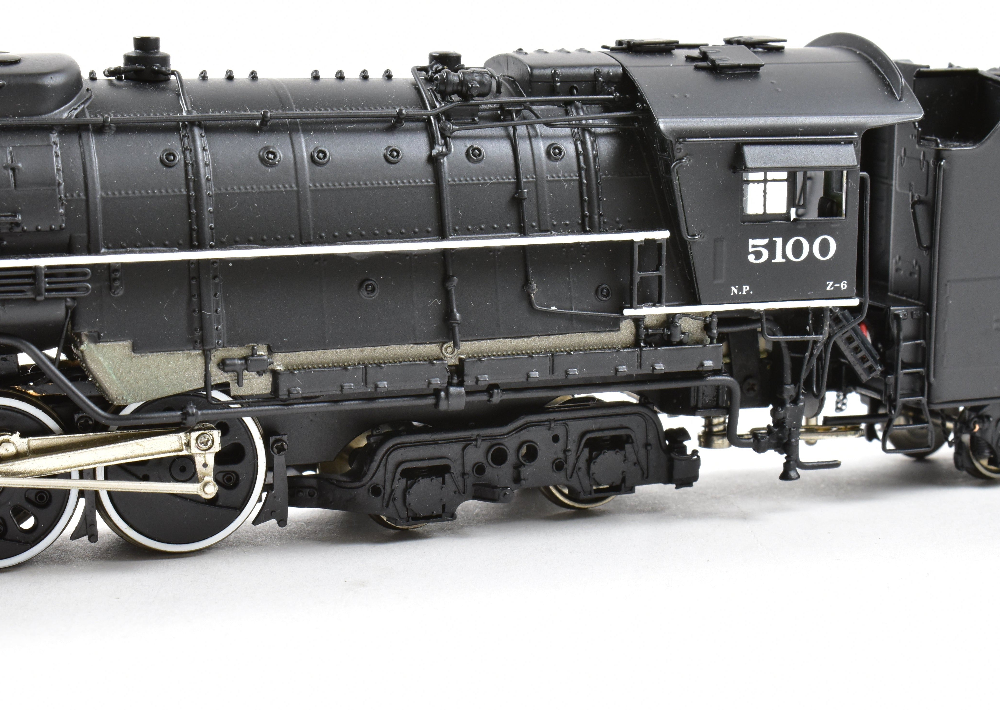 HO Brass Sunset Models Northern Pacific Z - 6 4 - 6 - 6 - 4 Challenger 5100 with QSI DCC & Sound