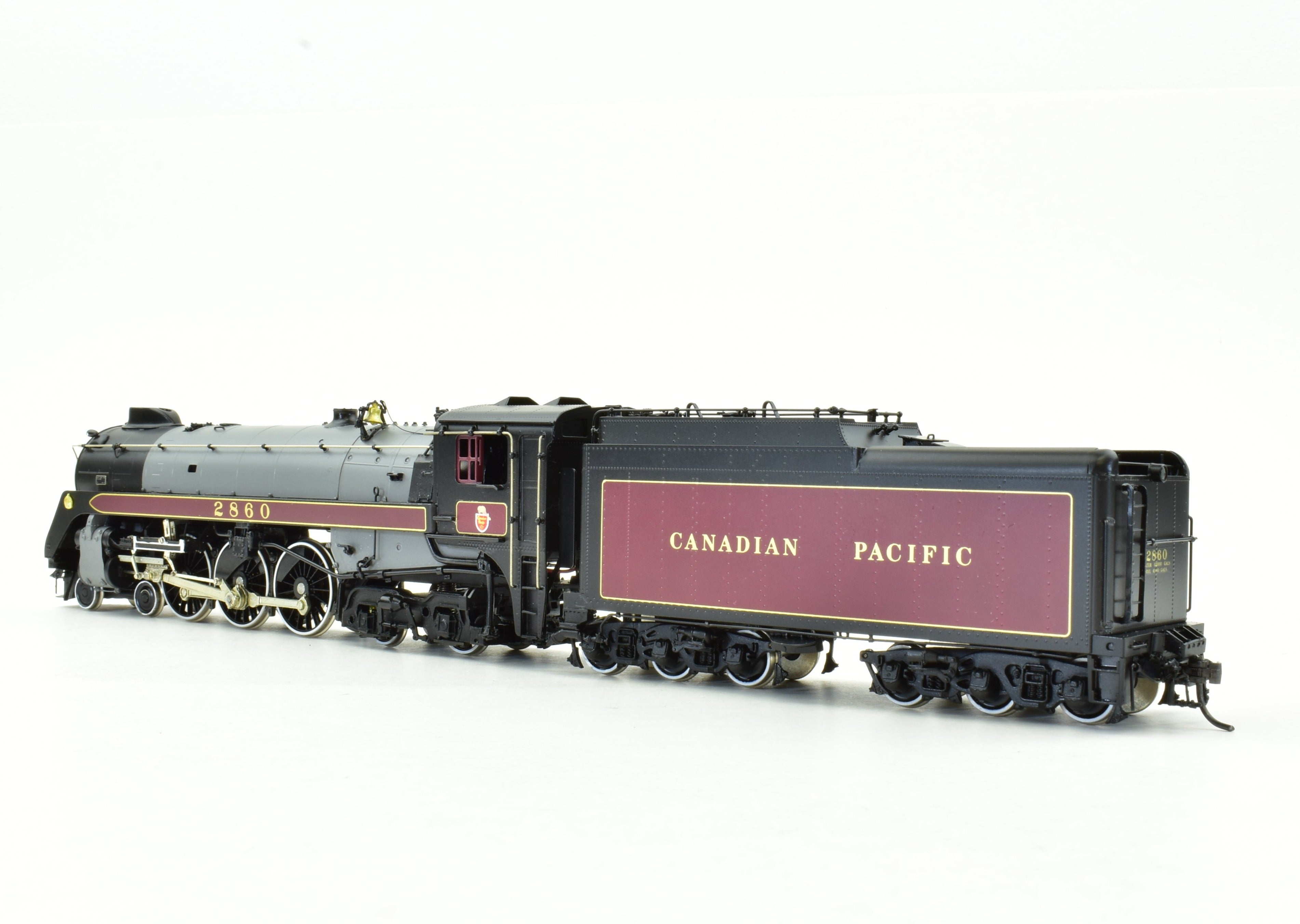 HO Scale Brass PFM Van Hobbies Canadian Pacific 4-6-4 Royal Hudson Model