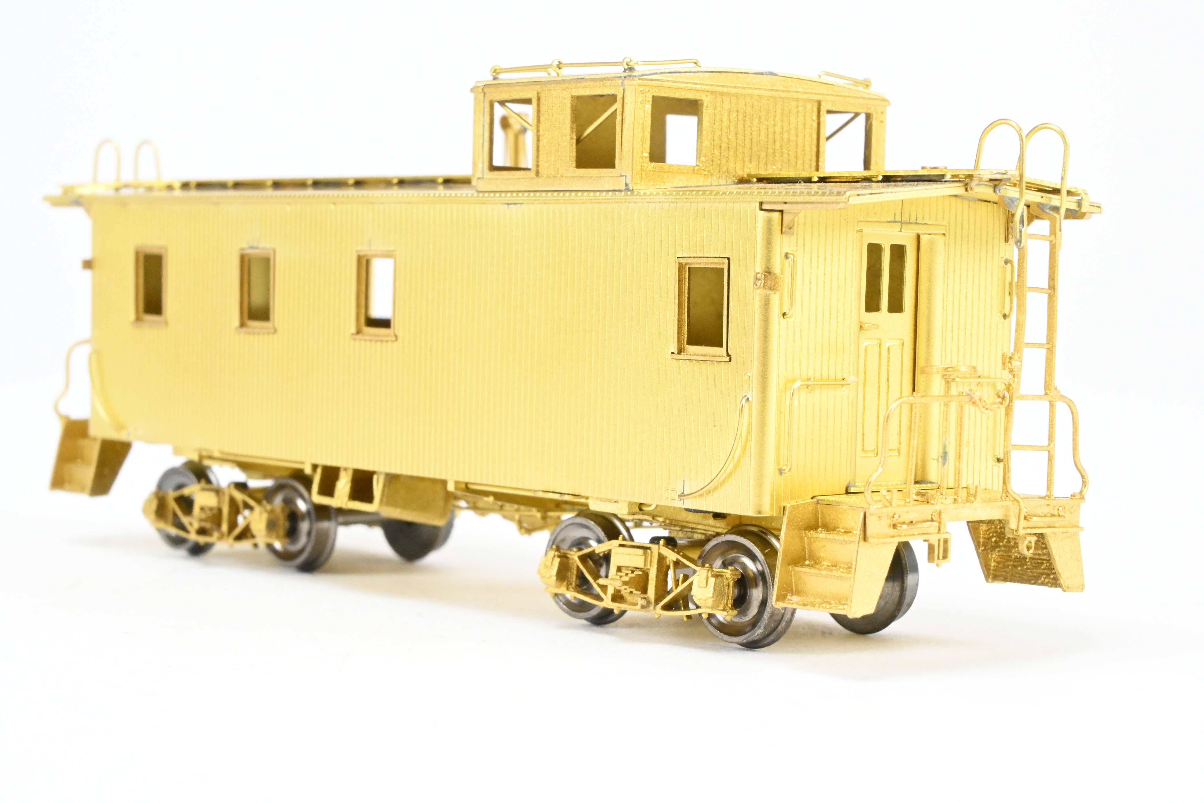 HO Scale Brass Interurban Wood Caboose with Cupola - OMI (Overland Models, Inc.) CNS&M - North Shore Line, Models #1002 - 1005