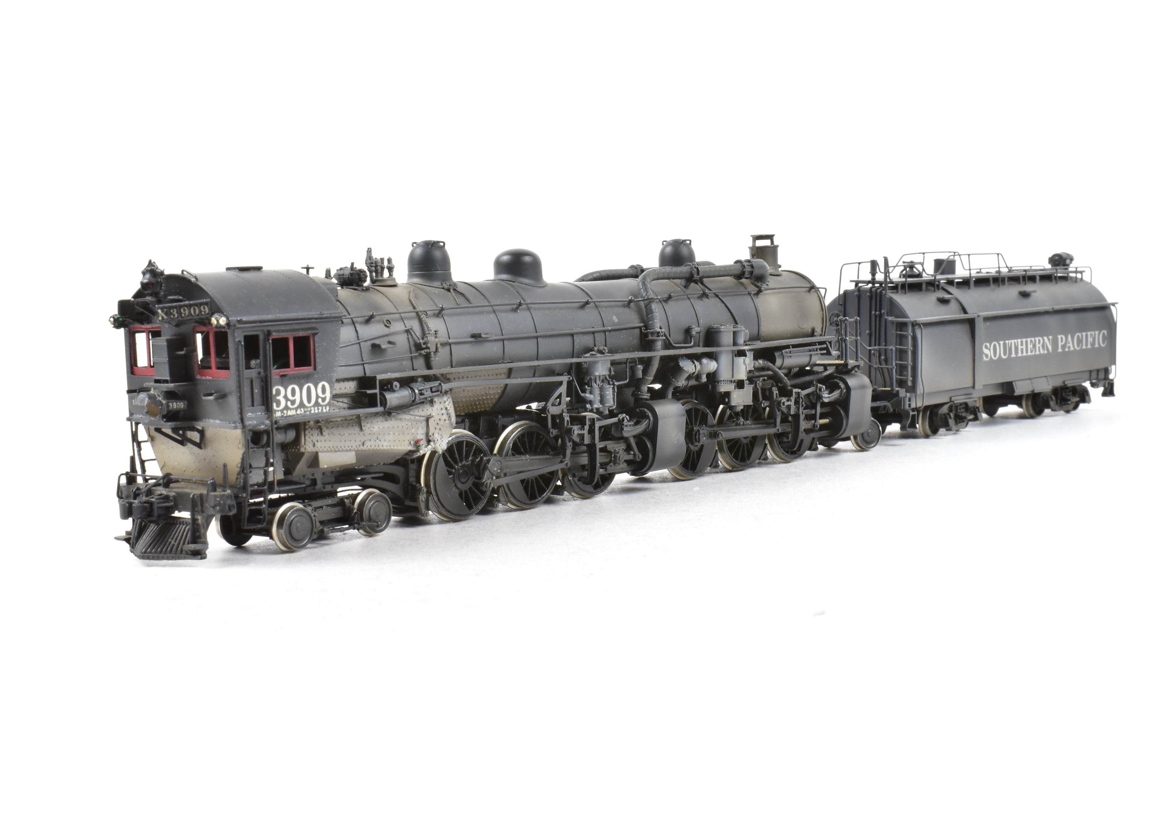 Custom Painted HO Brass Balboa Southern Pacific AM - 2 4 - 6 - 6 - 2 Cab Forward Master Series