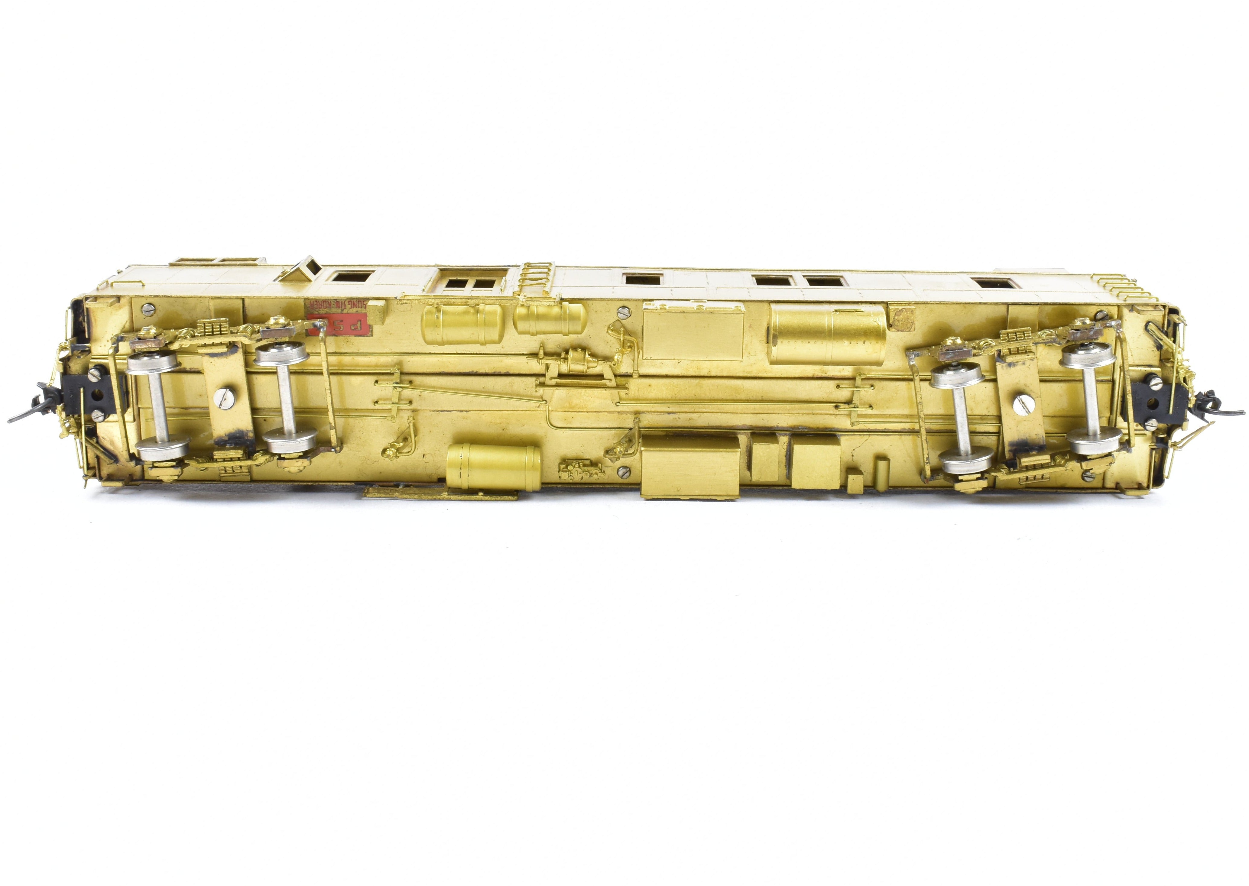 HO Brass Precision Scale Co. Southern Pacific Dynamometer Car - High - Quality Imported Model