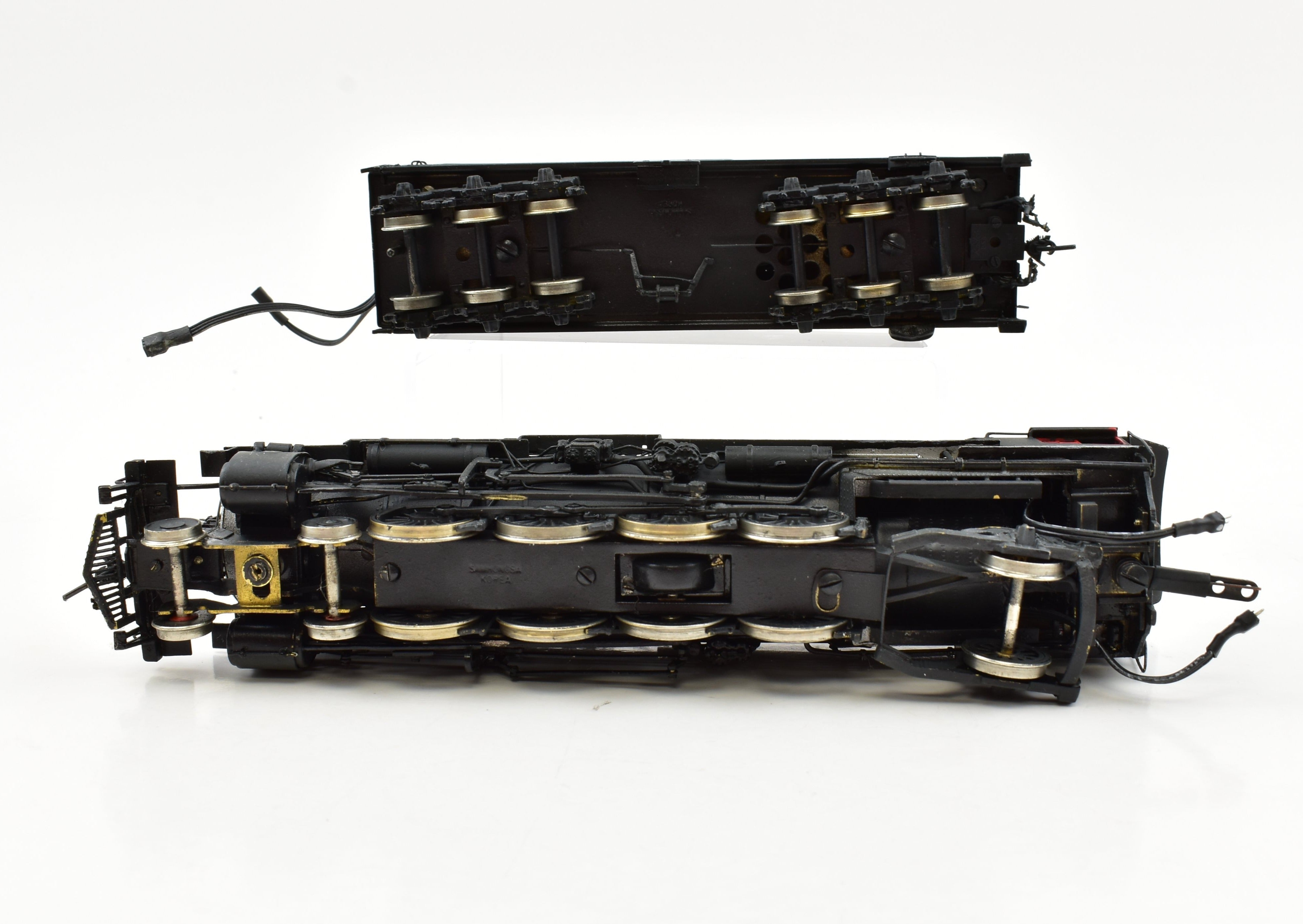 HO Scale Custom Painted DCC & Sound Brass Key Imports Model of Denver & Rio Grande Western M - 75 4 - 8 - 2 Mountain Locomotive